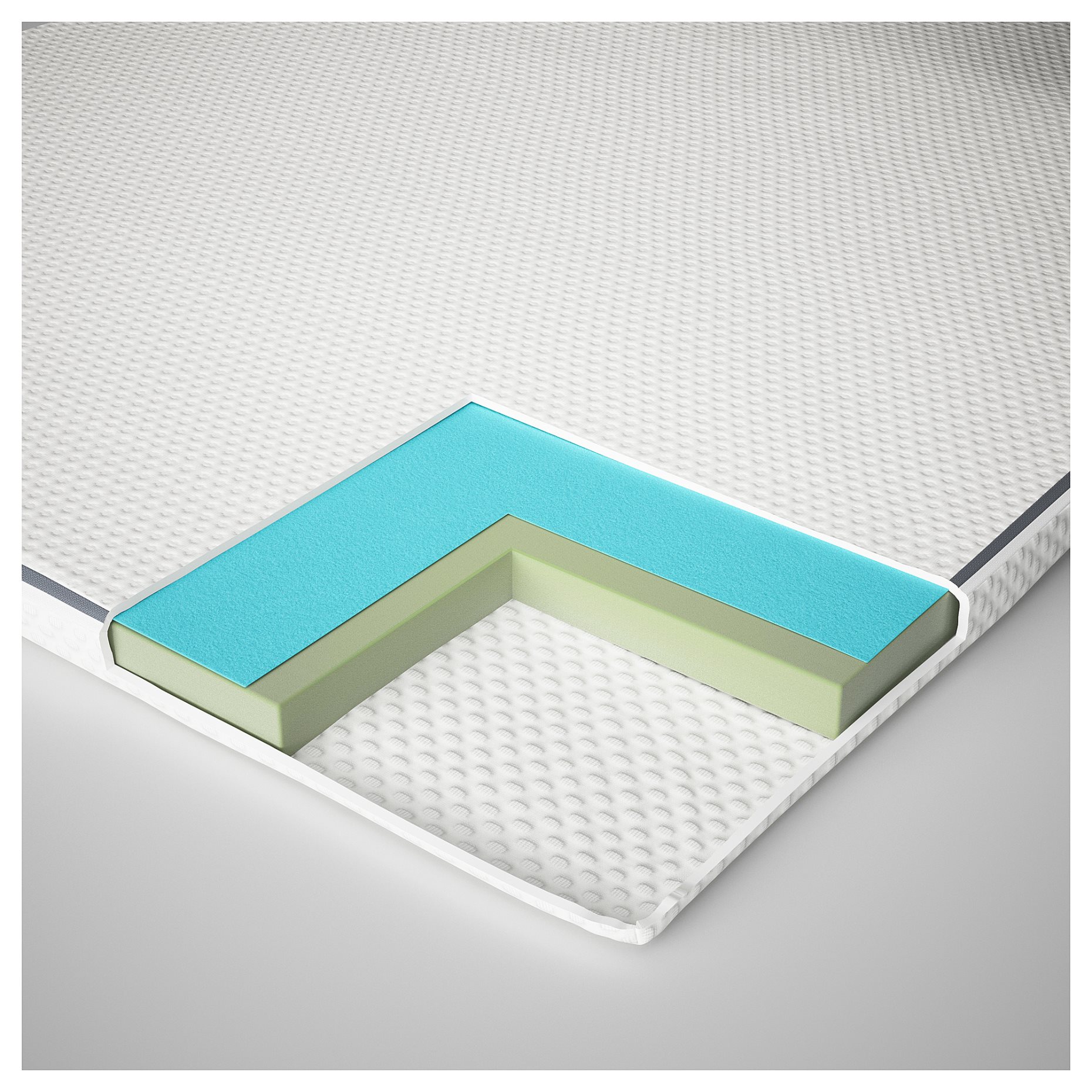 NÄSTABERG, mattress pad, 90x200 cm, 705.596.31