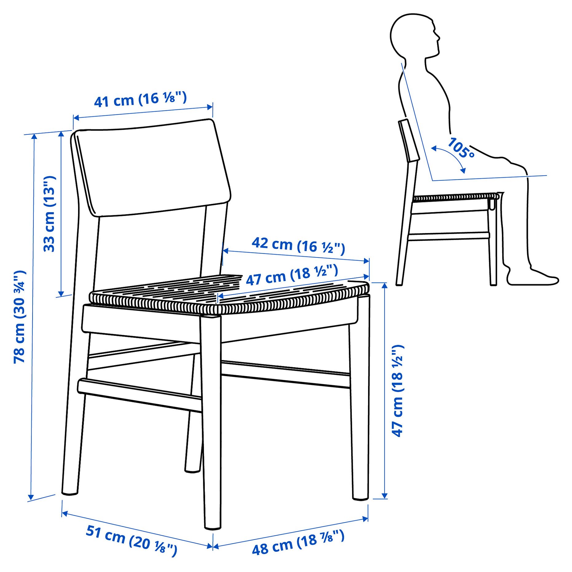 SKANSNAS, καρέκλα, 705.632.42