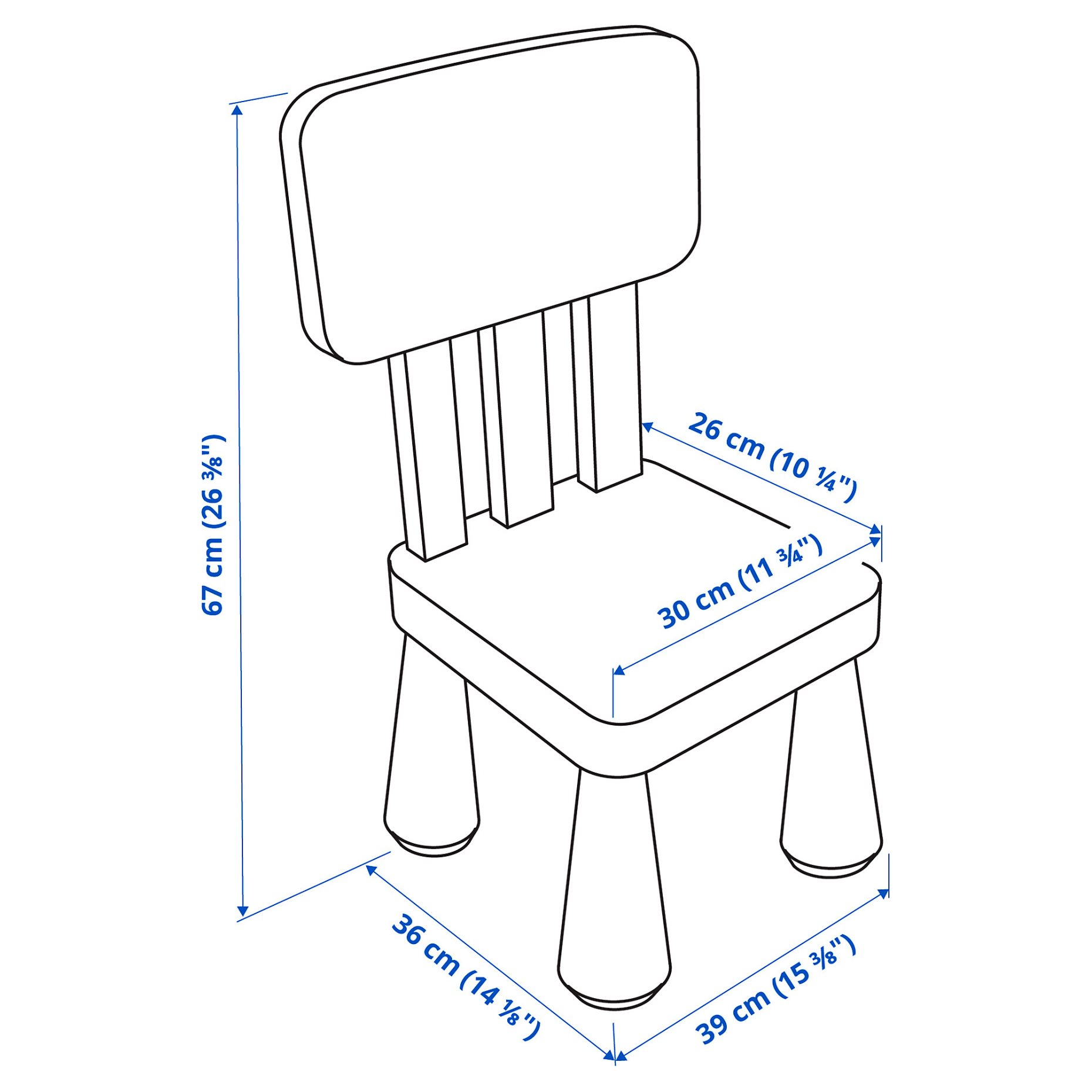 MAMMUT, childrens chair/in/outdoor, 705.819.86