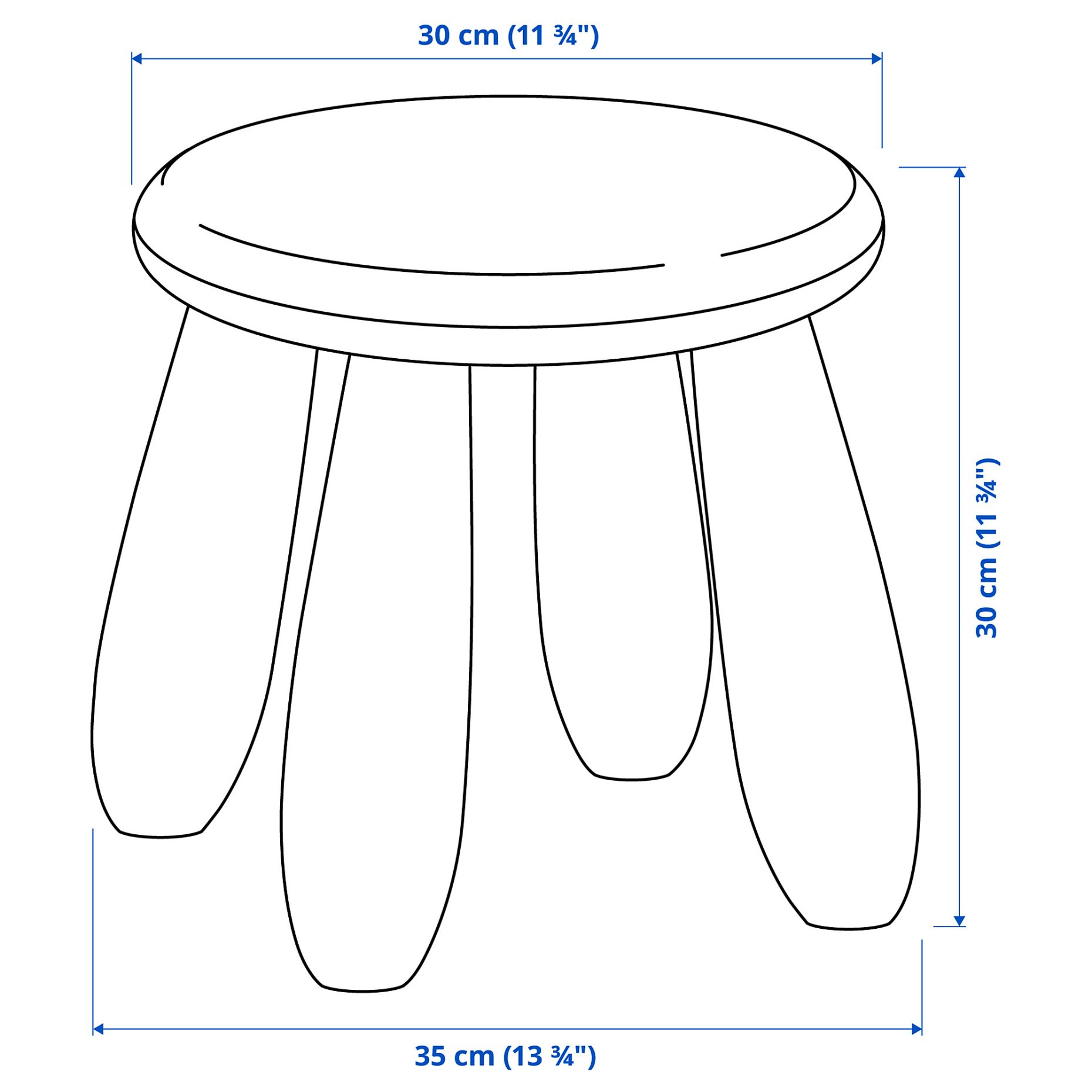 MAMMUT, childrens stool/in/outdoor, 705.819.91