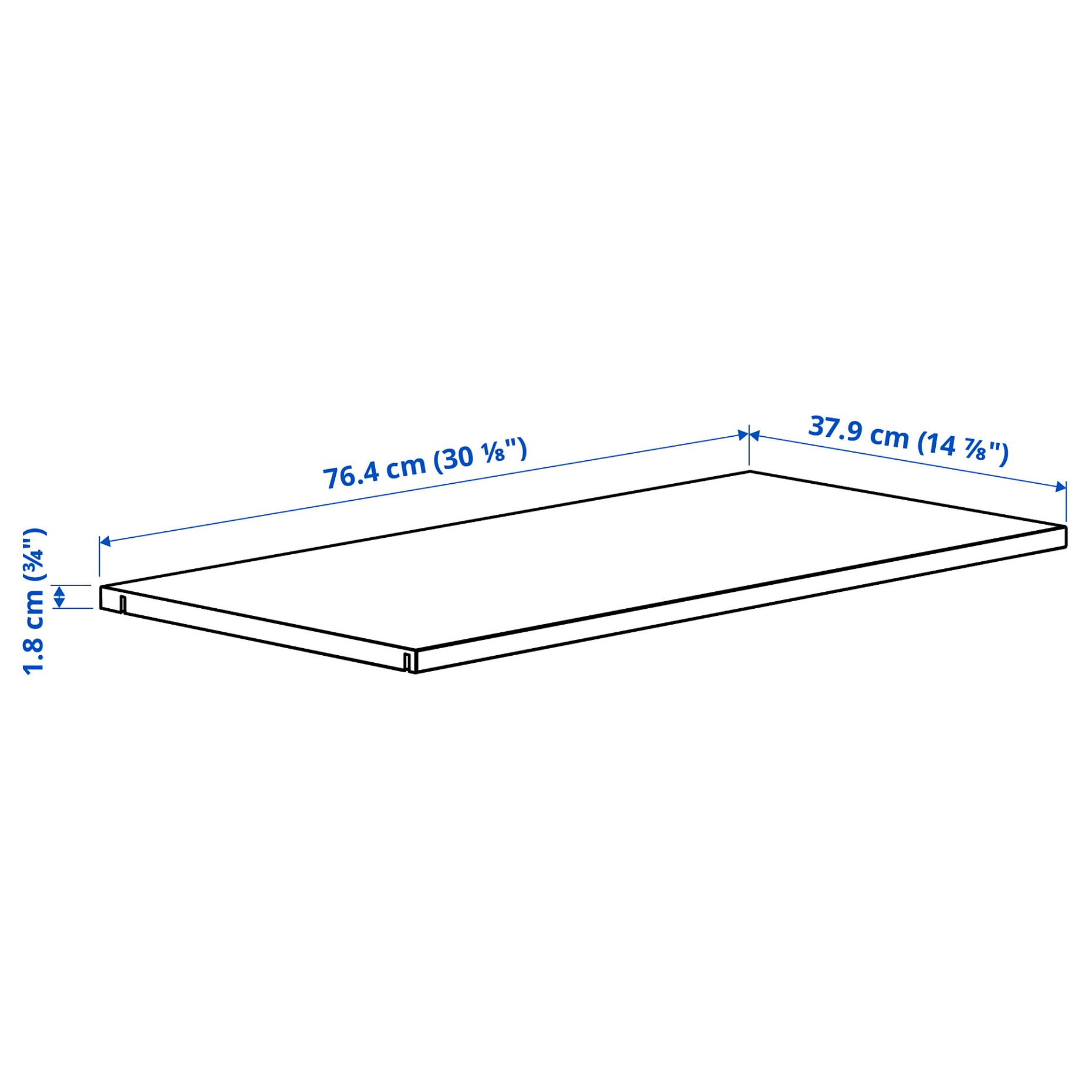 ALTARLIDEN, shelf, 80x42 cm, 705.966.76