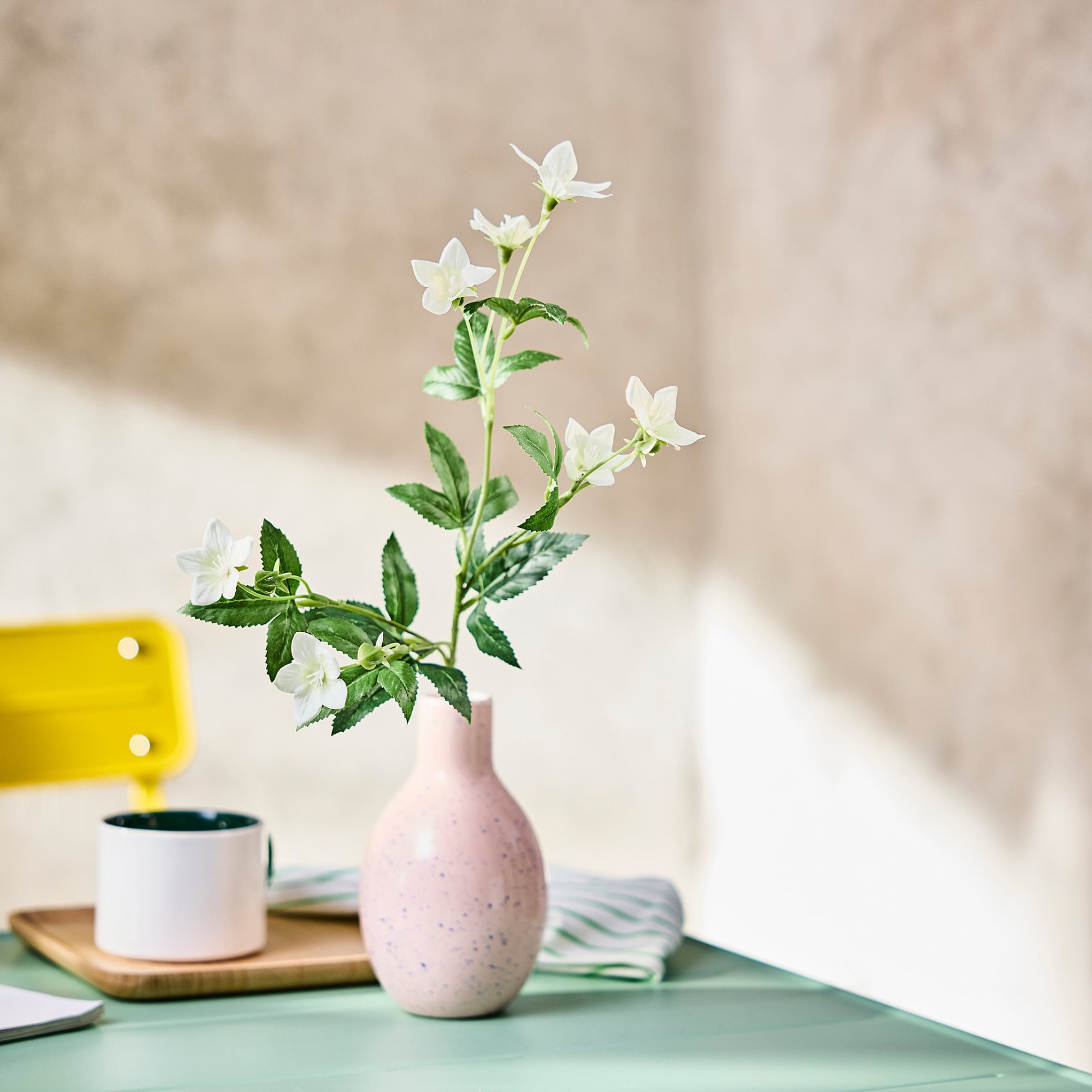 SMYCKA, τεχνητό λουλούδι εσωτ./εξωτ. χώρου/Λυσίανθος, 60 cm, 706.060.86