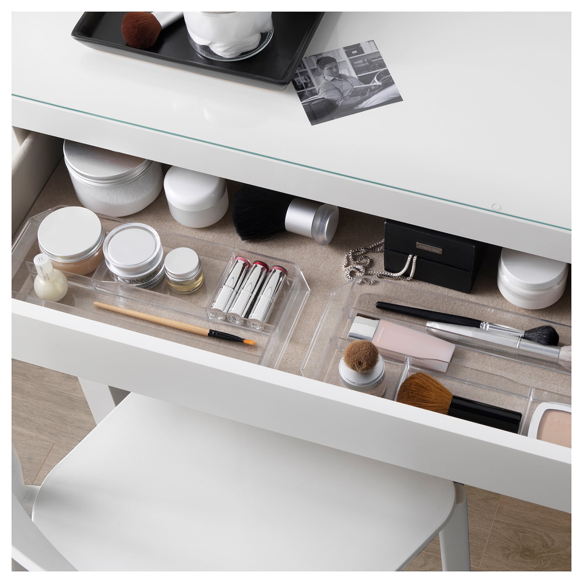 MALM, dressing table, 120x41x78 cm, 706.203.46