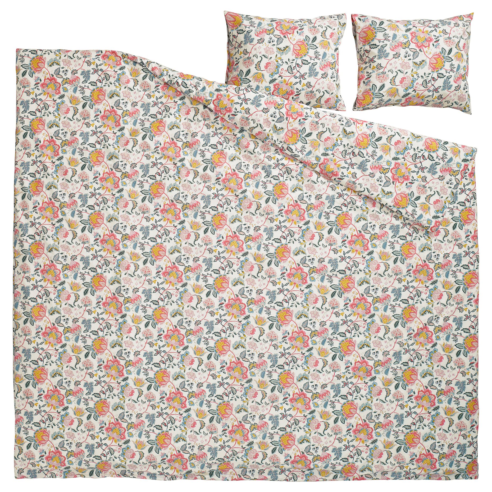 DAGGSALVIA, duvet cover and 2 pillowcases, 240x220/50x60 cm, 706.204.93