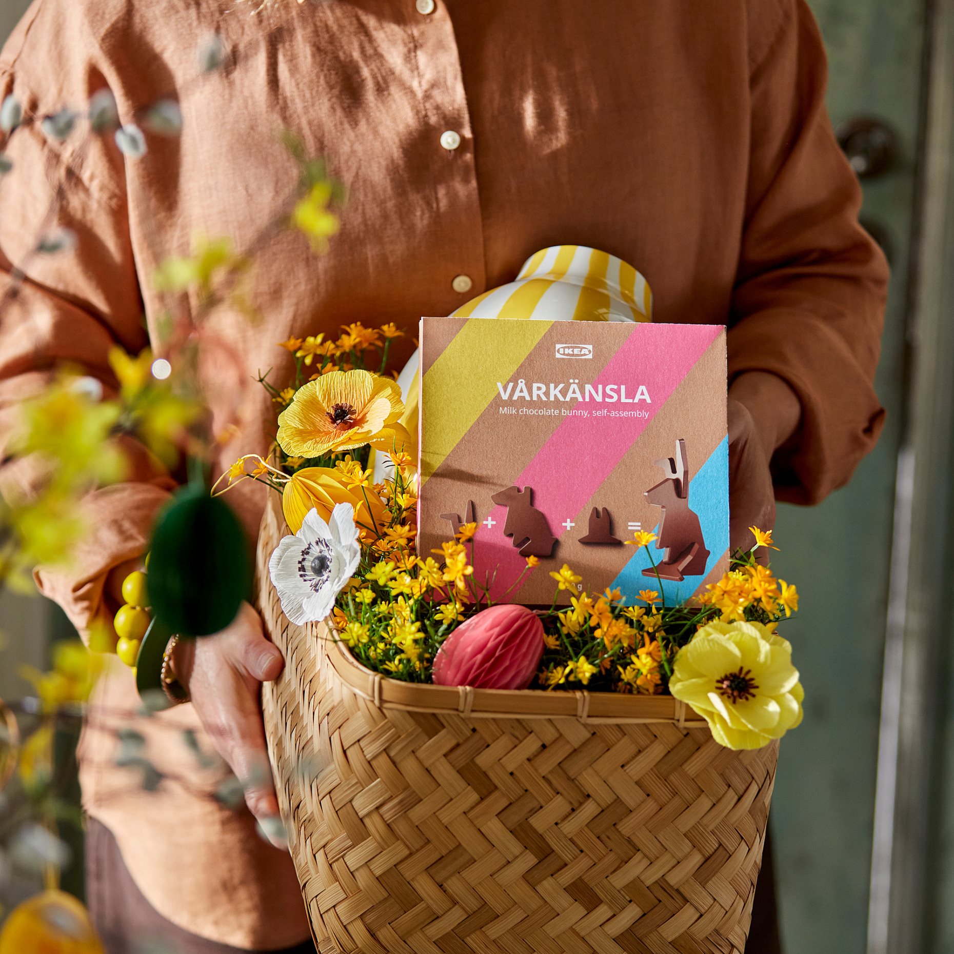 VÅRKÄNSLA, λαγουδάκια με σοκολάτα γάλακτος, 90 g, rac, 706.231.04