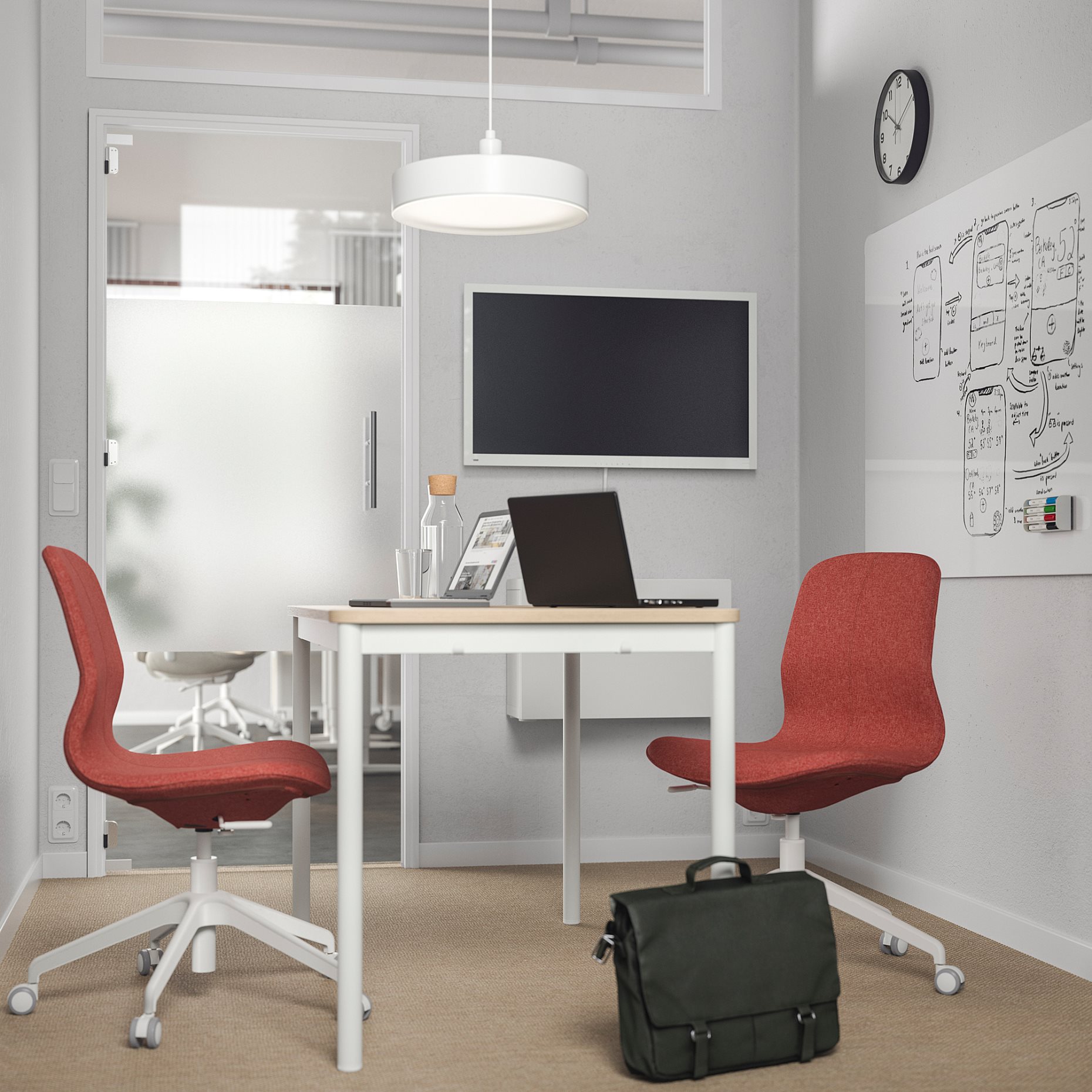 LÅNGFJÄLL, swivel chair, 795.060.73