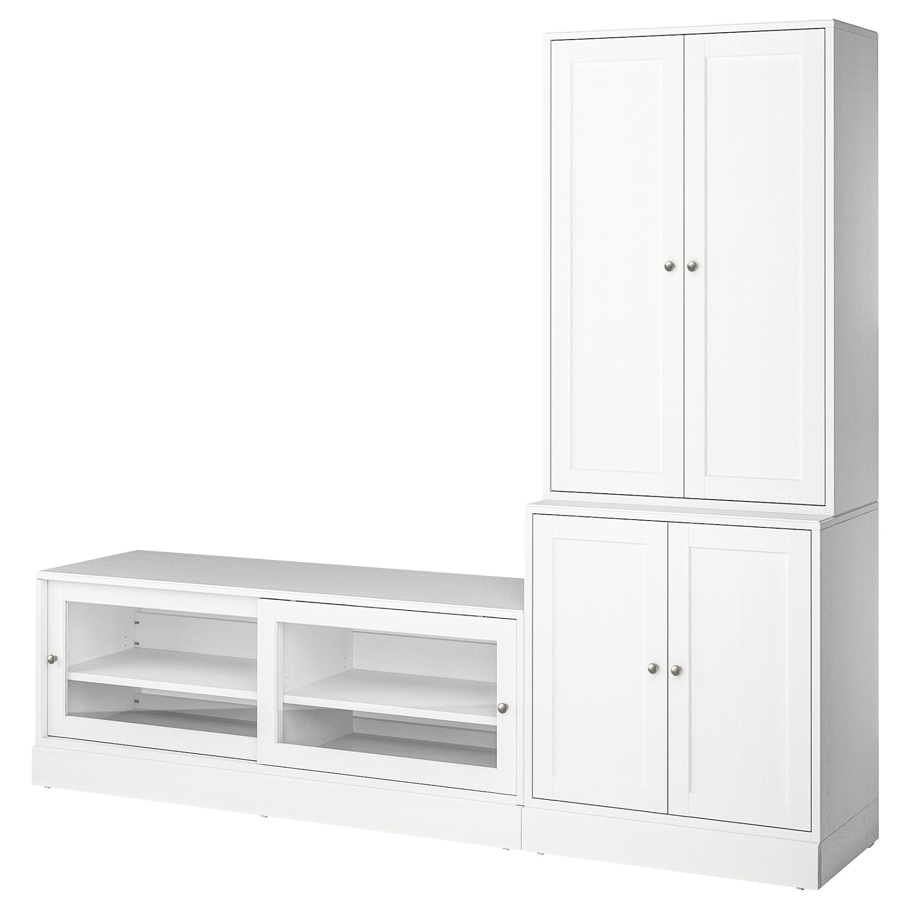 HAVSTA, TV storage combination, 241x47x212 cm, 795.347.83