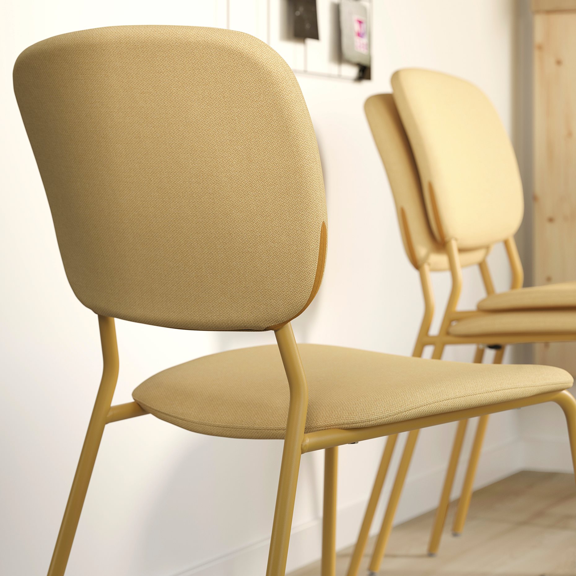 VIHALS, table and 6 chairs, 120/180x74 cm, 796.067.89