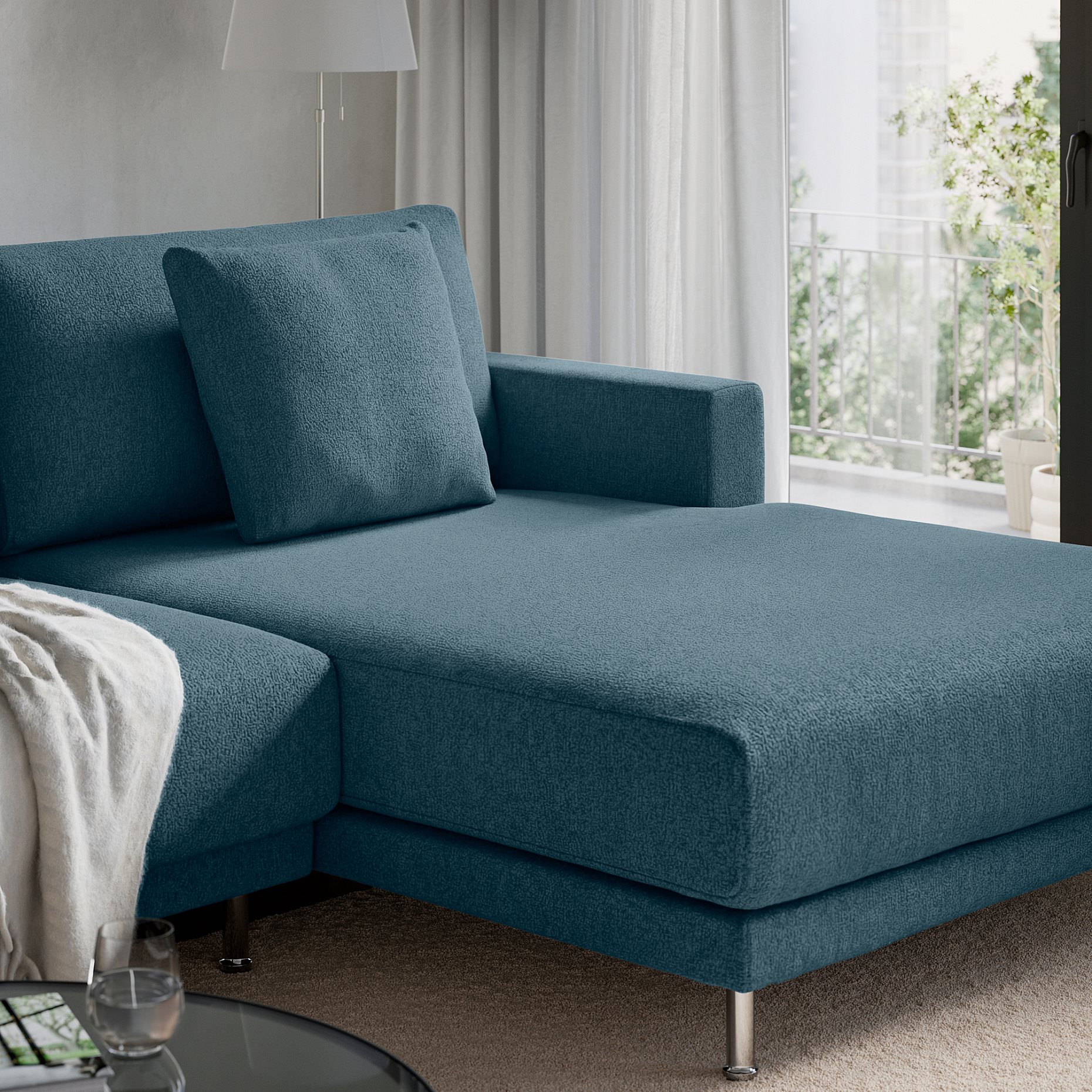 UPPÅKRA, chaise longue module with armrest right, 796.129.93