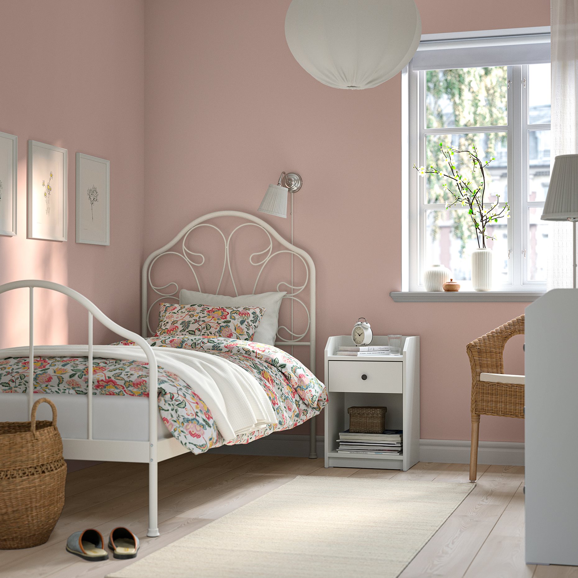 MELLGRUND, bed frame, 90x200 cm, 796.133.89