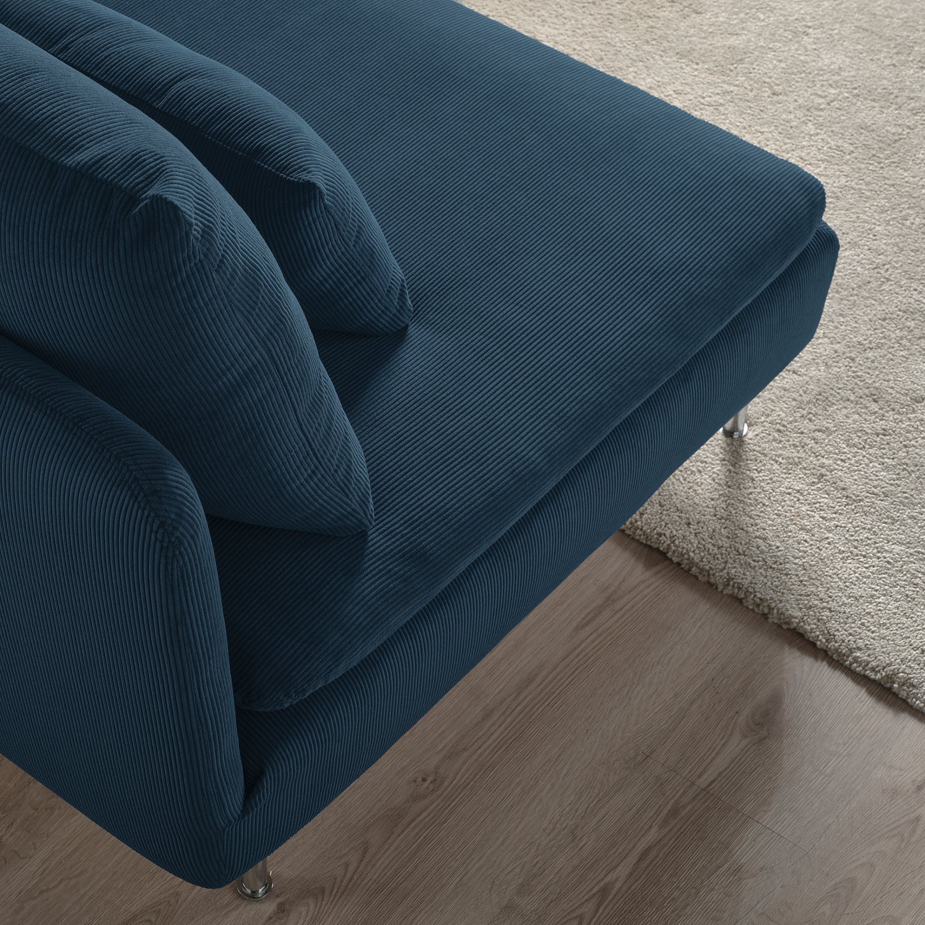 SÖDERHAMN, 2-seat sofa with chaise longue, 796.217.56