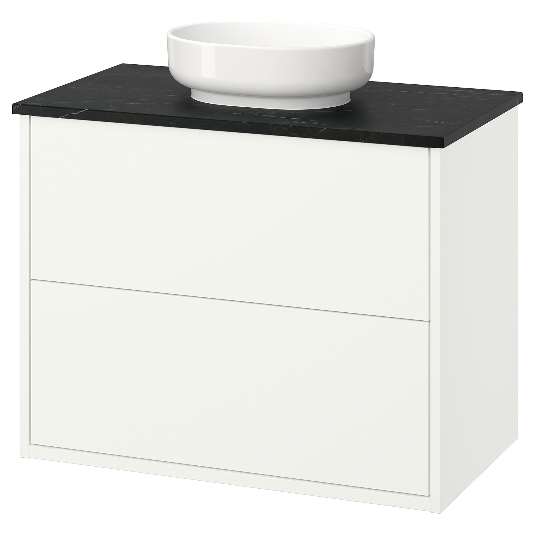 HAVBÄCK/VINDEL, wash-stand with drawers/wash-basin, 82x49x77 cm, 796.224.59