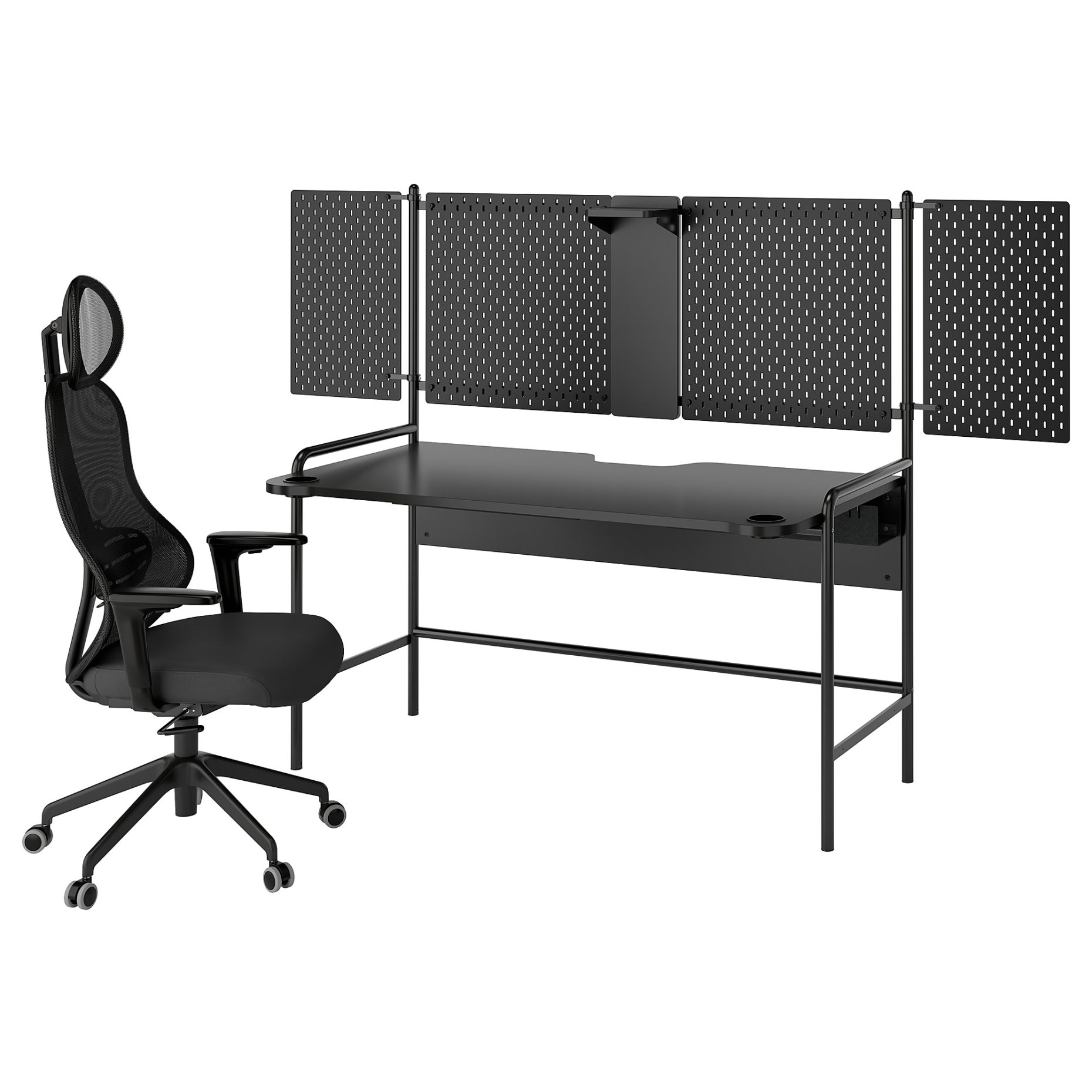 FRÖSKELÅS/UTKLASSNING, γραφείο και καρέκλα gaming, 796.278.43
