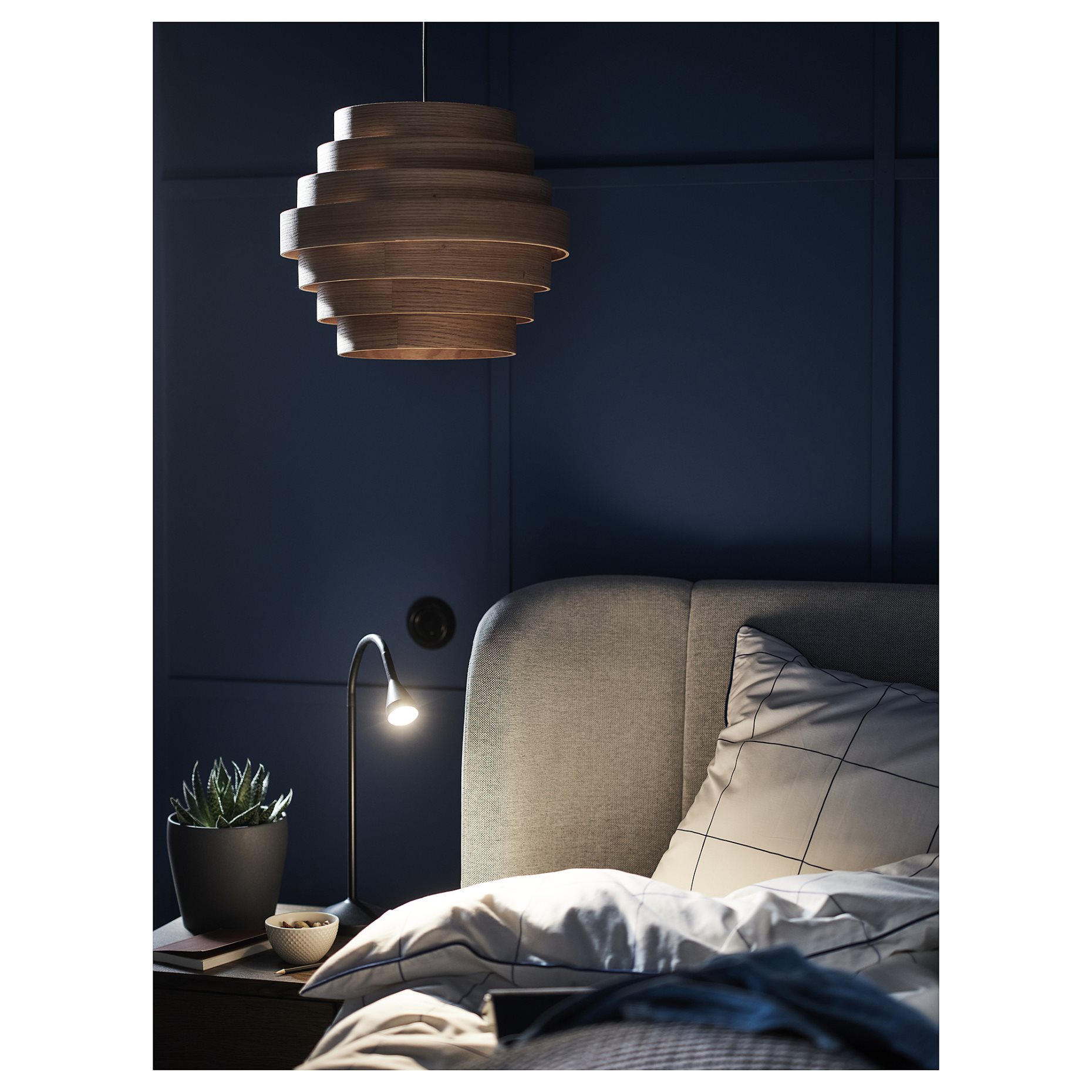 NÄVLINGE, work lamp with built-in LED light source, 804.044.22