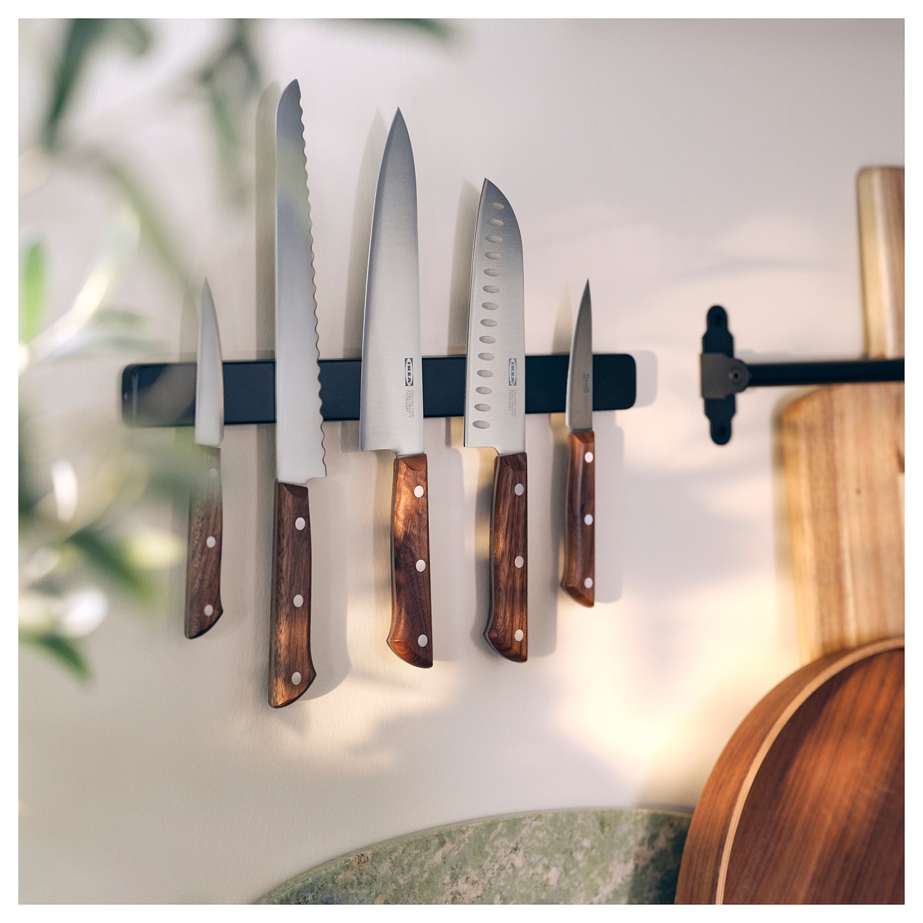 HULTARP, μαγνητική βάση στήριξης μαχαιριών, 38 cm, 804.444.42