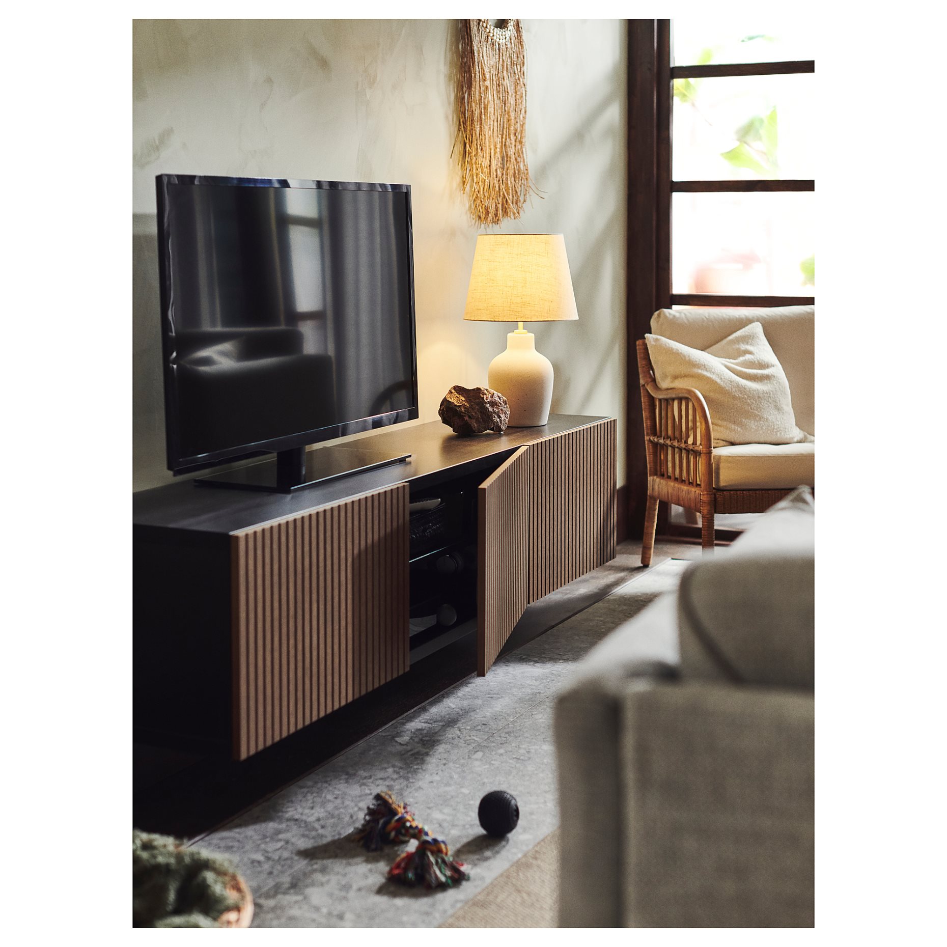 BLIDVÄDER, επιτραπέζιο φωτιστικό/κεραμικό, 50 cm, 805.012.58