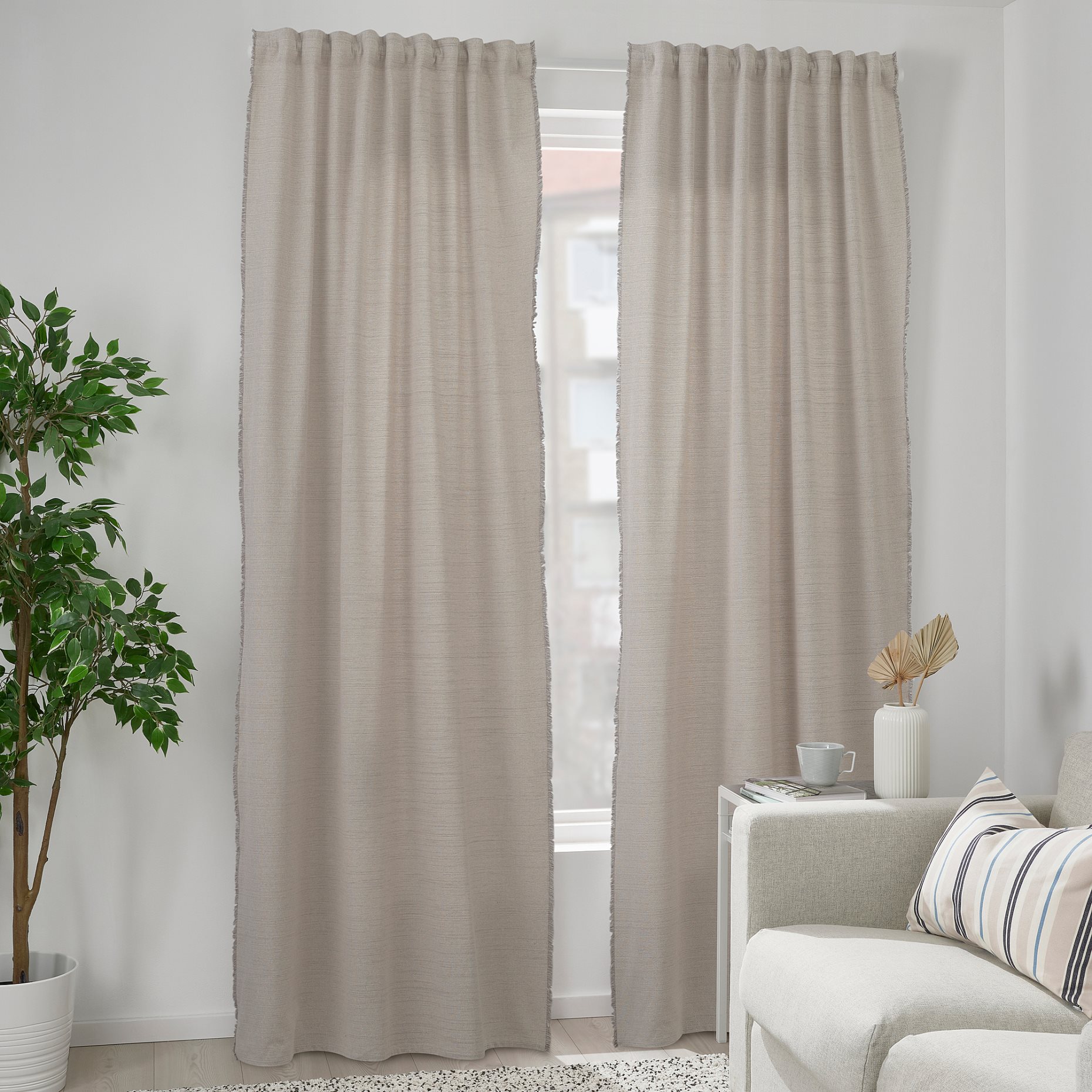 VAXELBRUK, room darkening curtains 1 pair, 140x300 cm, 805.689.46