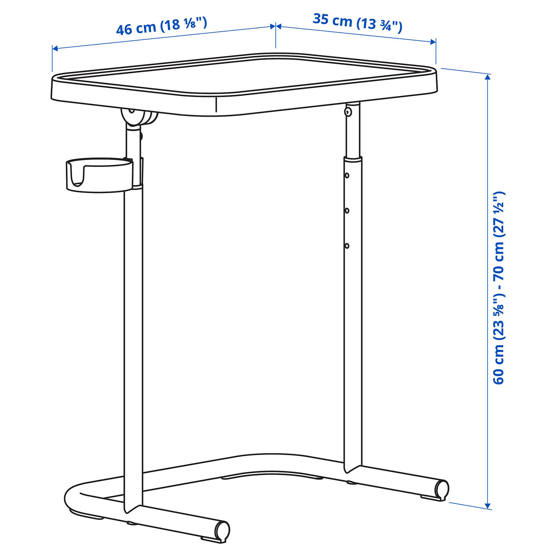 BJÖRKÅSEN, laptop stand, 805.819.24