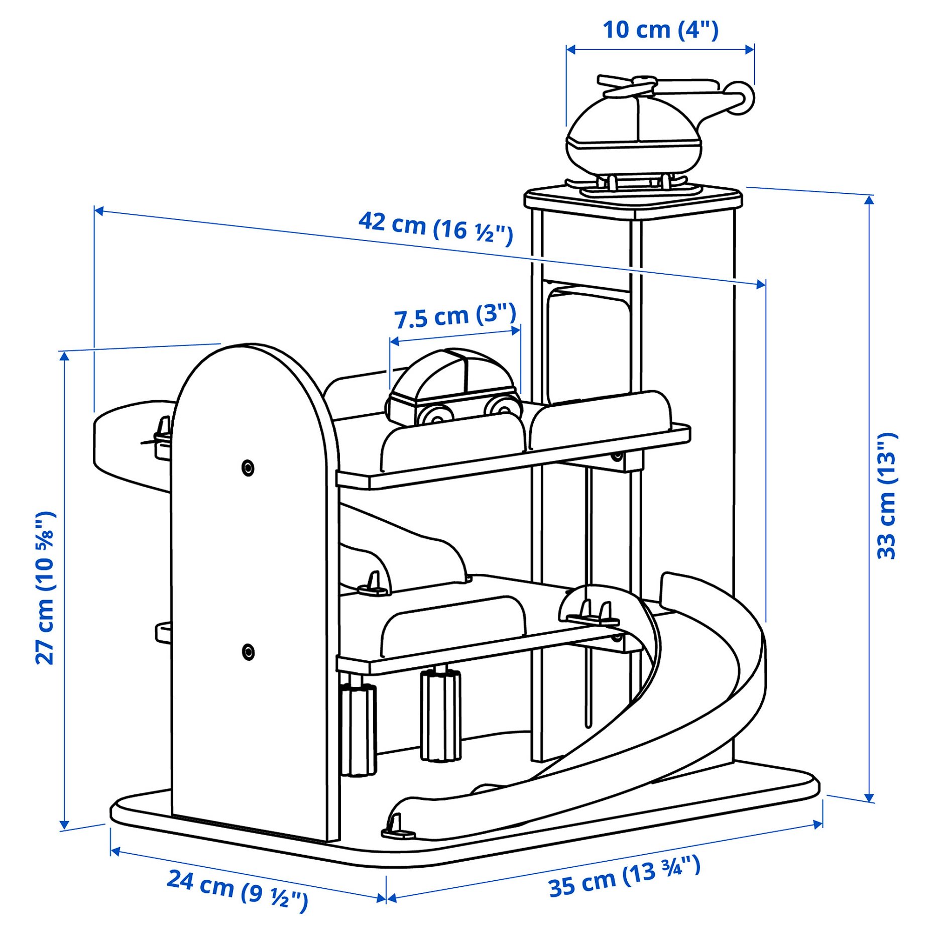 LILLABO, γκαράζ με αυτοκίνητο και ελικδρόμιο, 805.893.50