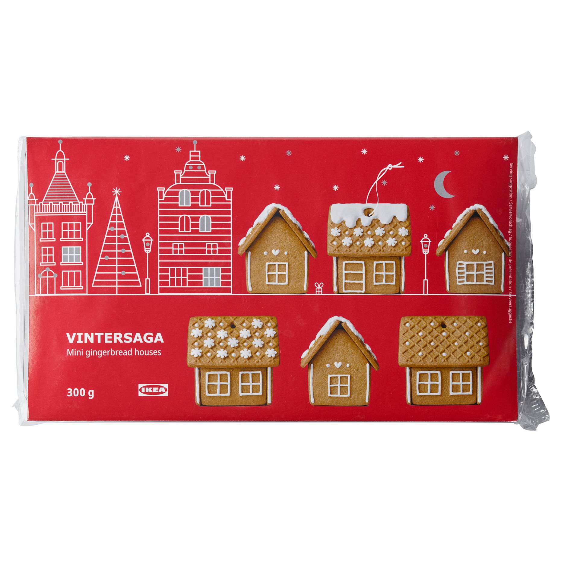 VINTERSAGA, mini gingerbread house, 300 g 7.5 cmx7.5 cm, 805.950.73