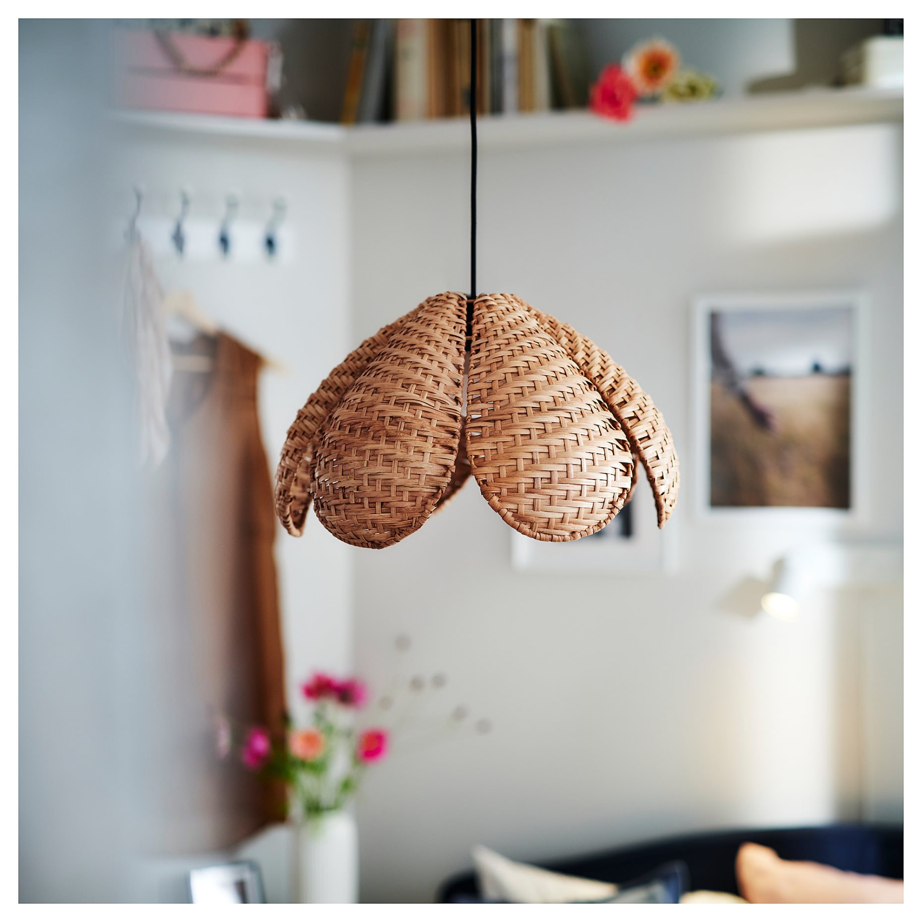 SANDKORN, χειροποίητο καπέλο φωτιστικού οροφής, 45 cm, 805.981.23