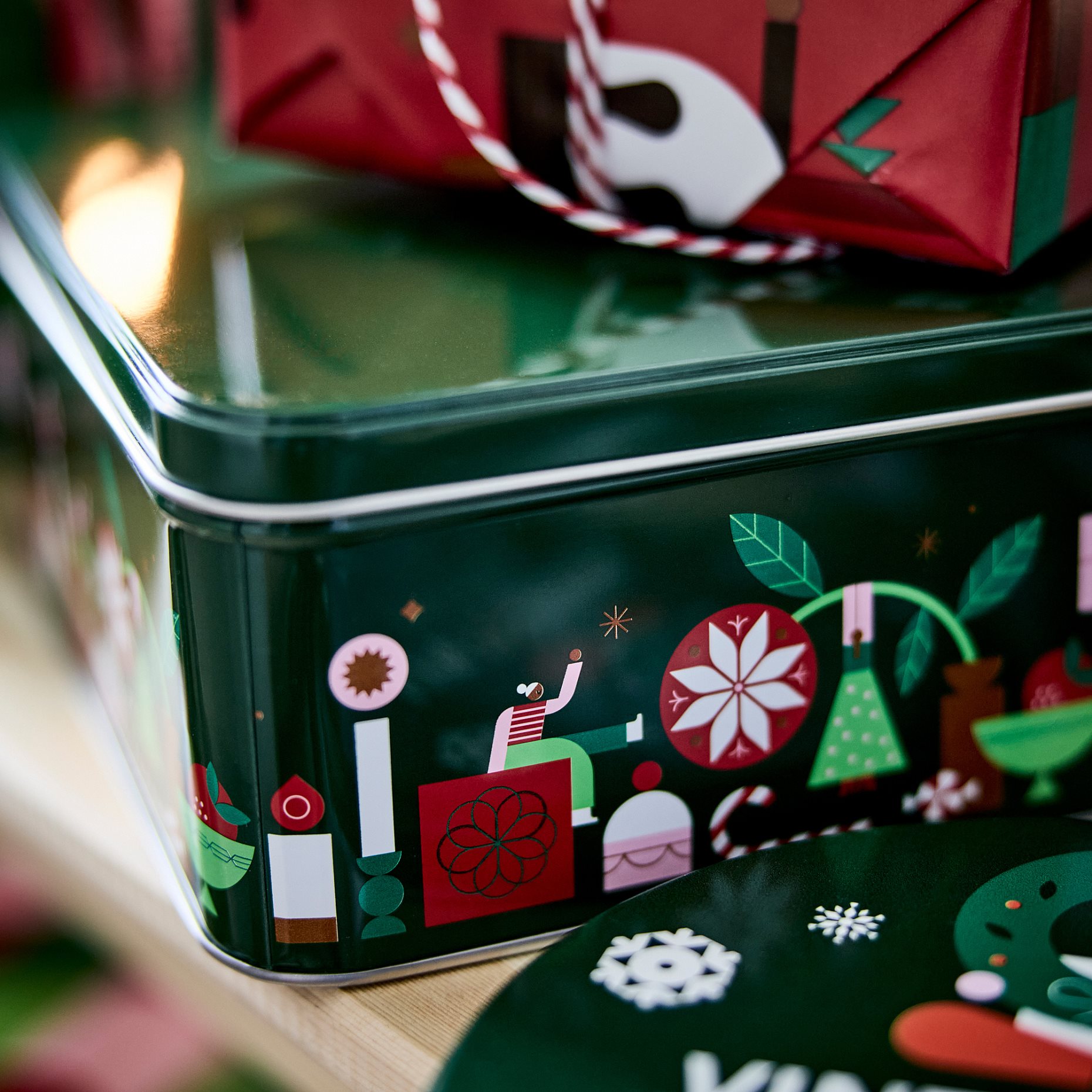 VINTERFINT, δοχείο με καπάκι, 29x20x8 cm, 806.035.63