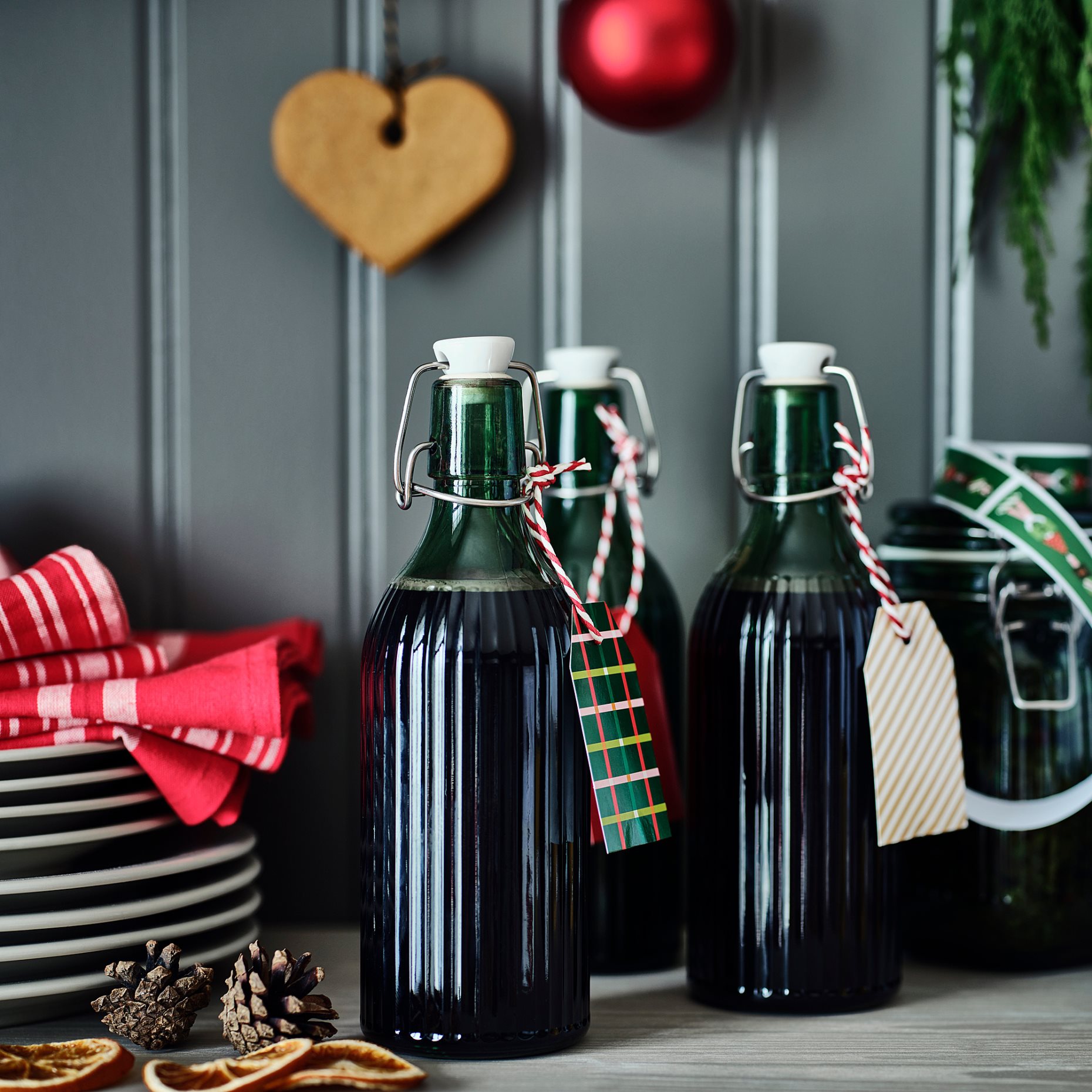 VINTERFINT, bottle with stopper, 0.5 l, 806.049.30