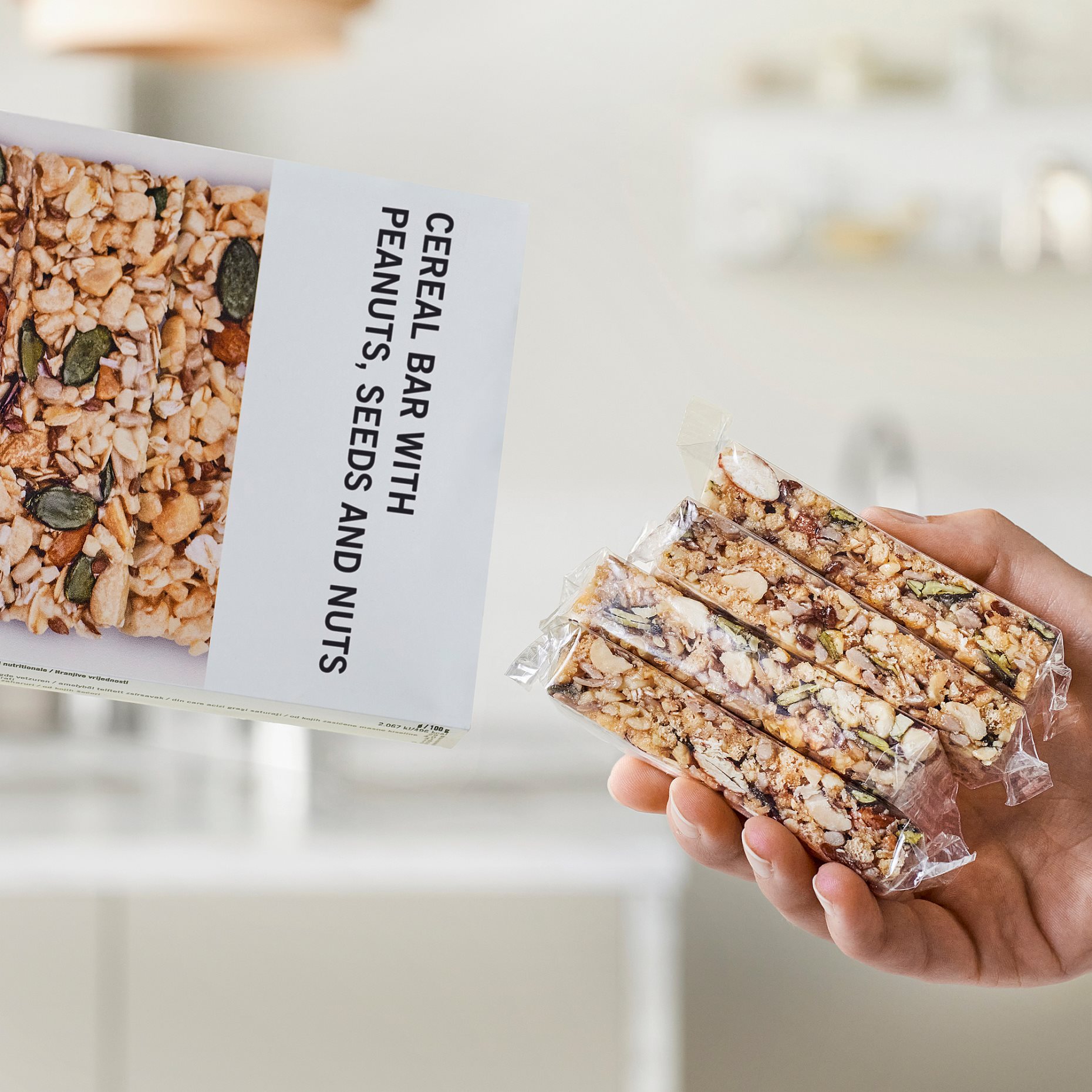 CEREAL BAR, cereal bar 120 g almond/peanut, 806.076.98