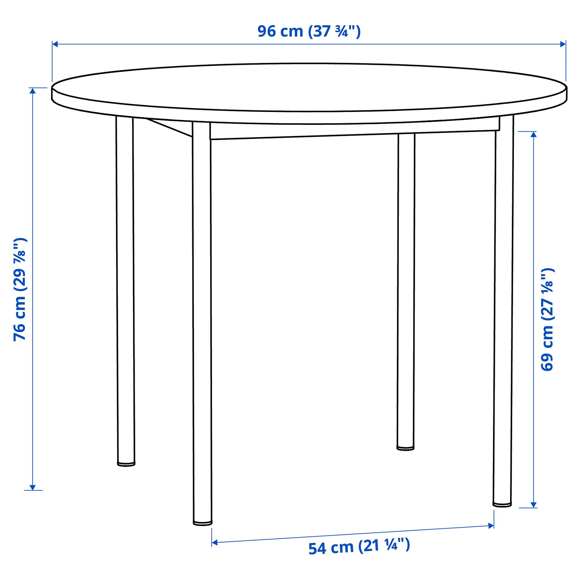 IKEA PS 2026, table, 96 cm, 806.178.95