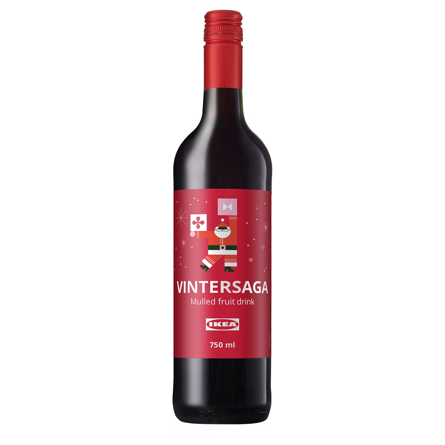 VINTERSAGA, mulled red wine 12%, 750 ml, 806.198.75