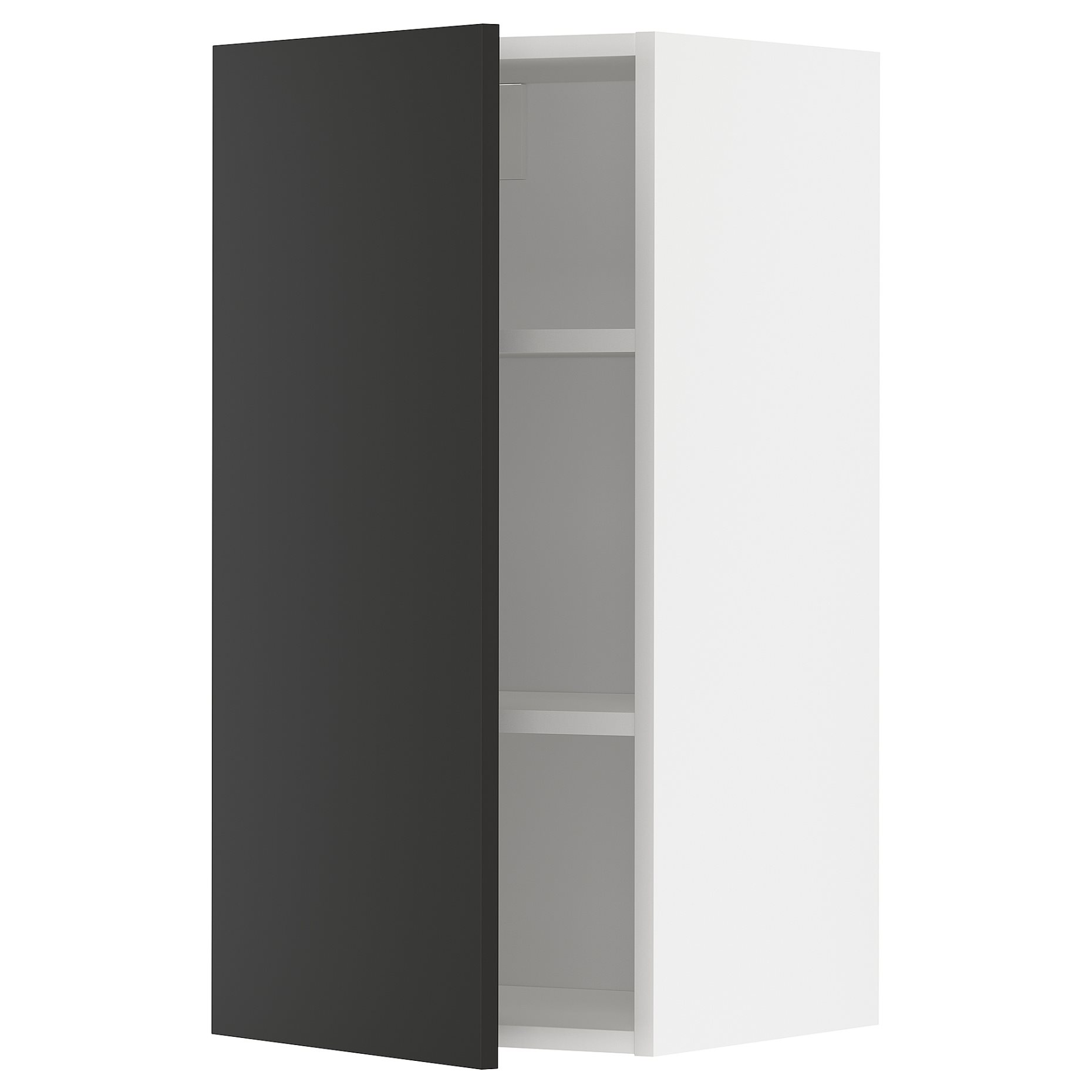 METOD, wall cabinet with shelves, 40x80 cm, 894.982.18