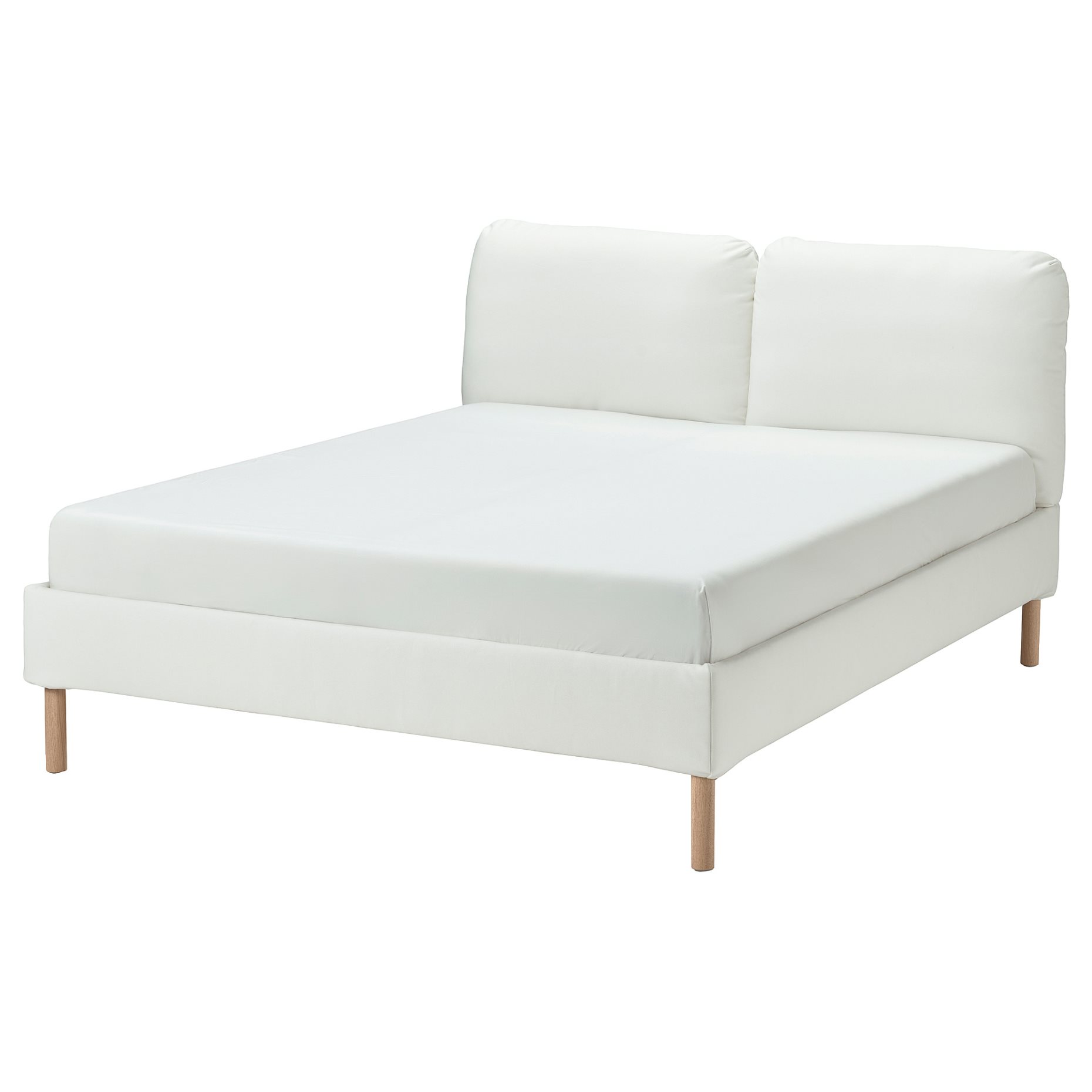 SAGESUND, upholstered bed frame, 160x200 cm, 895.026.87