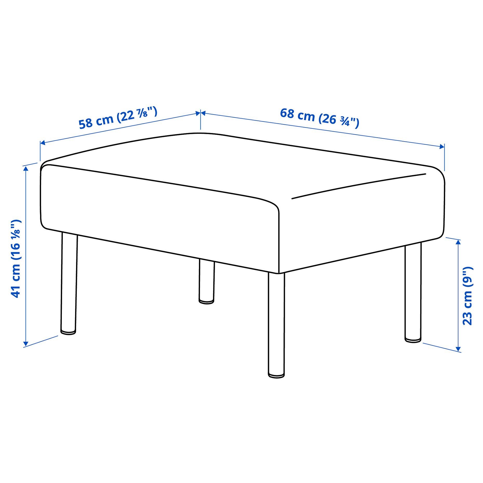 GLOSTAD, 3-seat sofa with chaise longue, 895.426.69