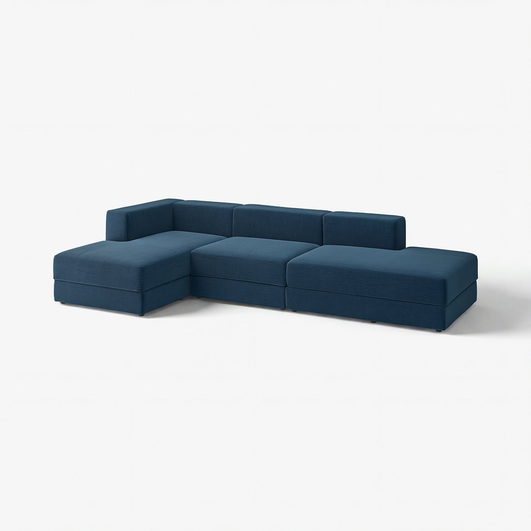 JÄTTEBO, 3,5-seat modular sofa with chaise longue, 896.076.89