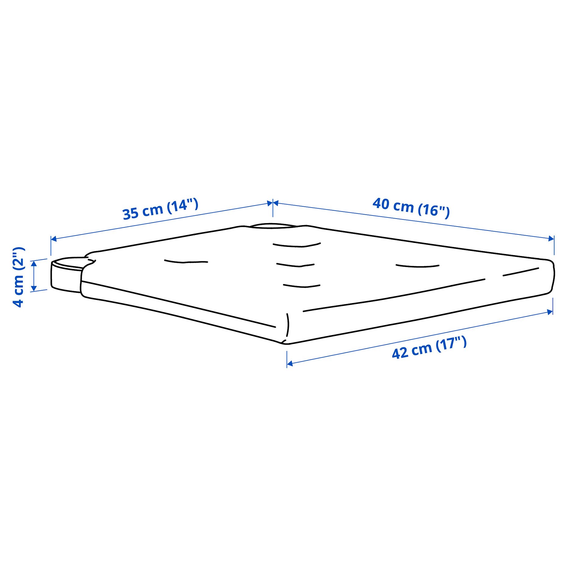 JUSTINA, Μαξιλαράκι καρέκλας, 901.750.00