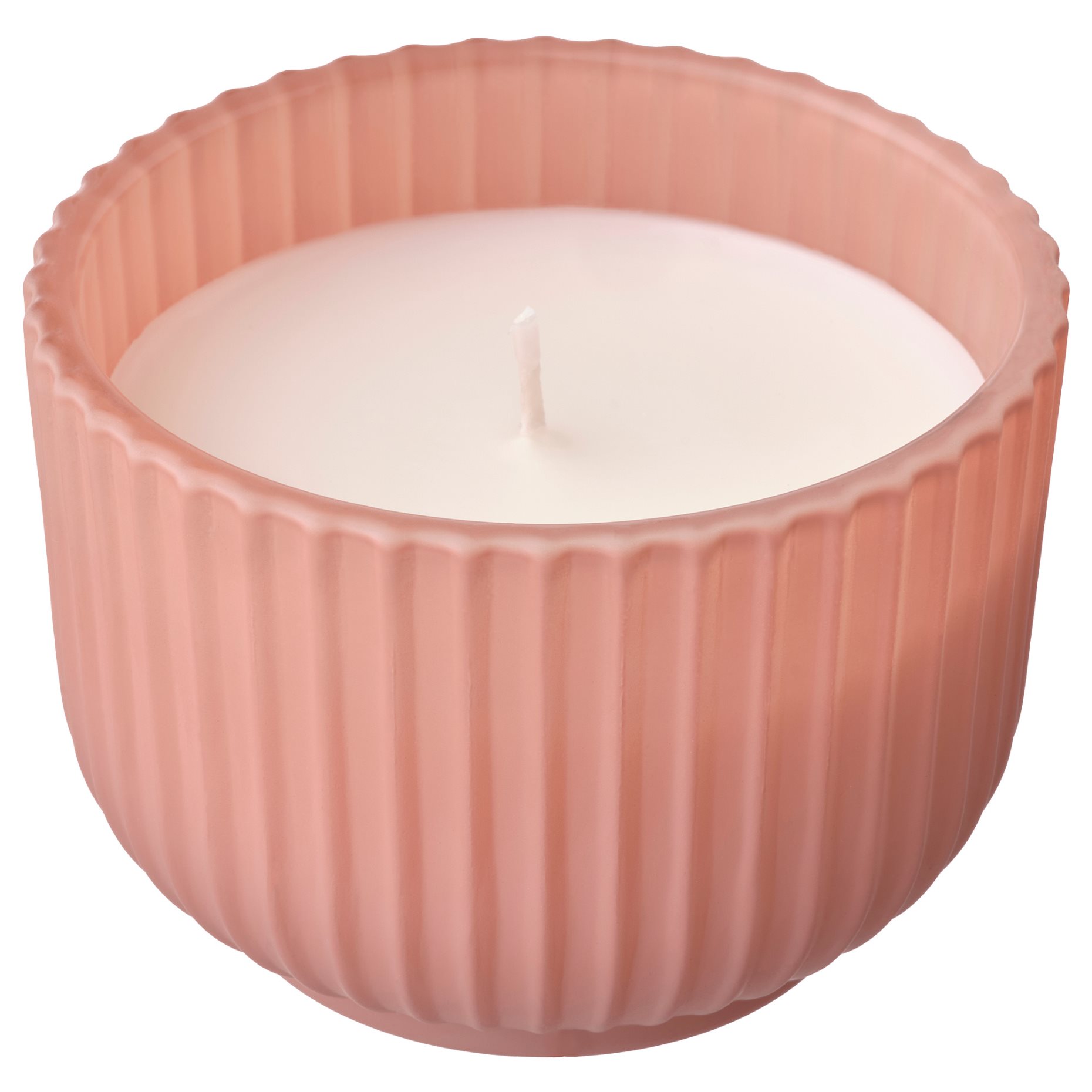 SOCKERLÖNN, scented candle in glass/Peach & blossom, 20 hr, 905.381.57