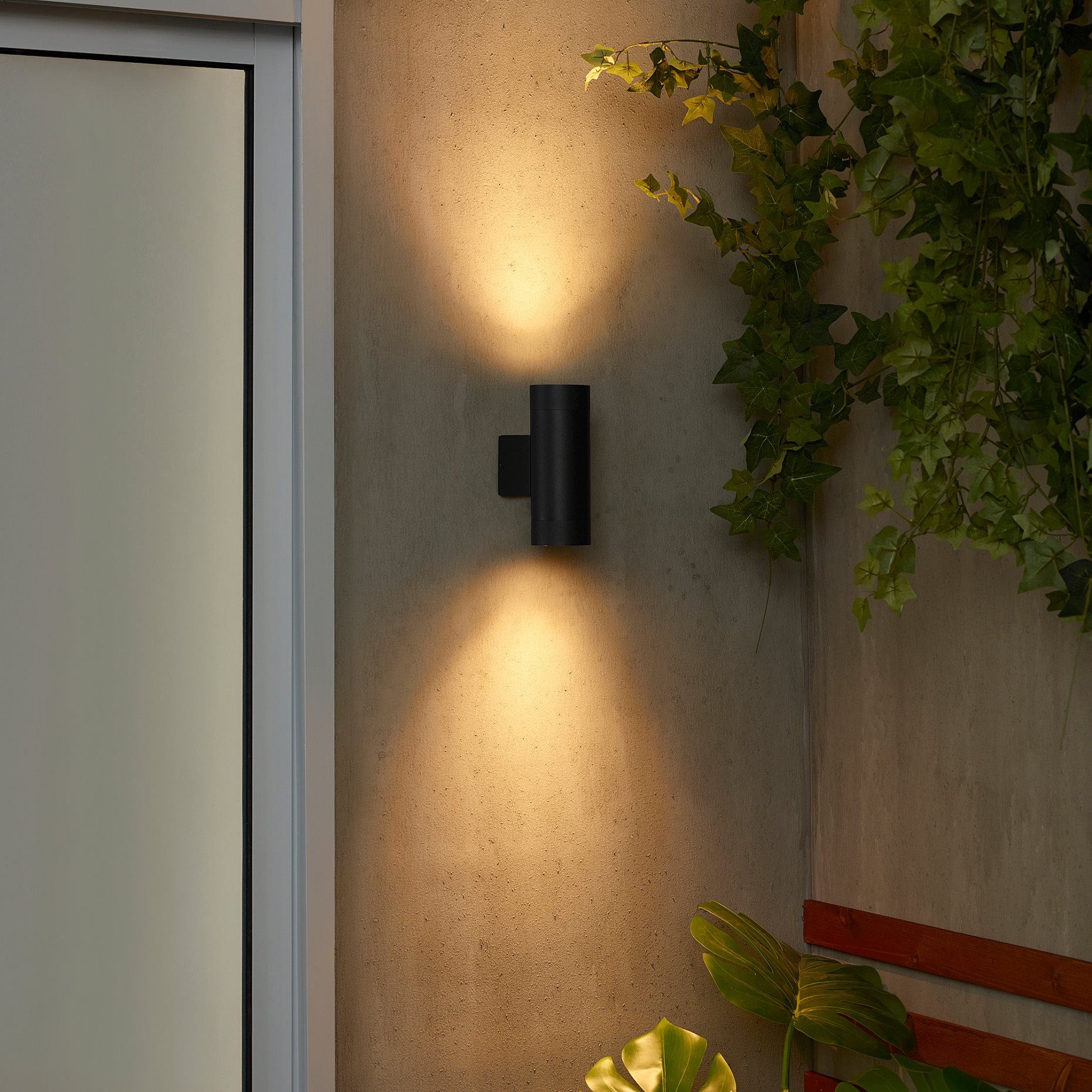 GRÖNSPRÖT, wall up/downlighter/wired-in/outdoor, 16 cm, 905.561.94