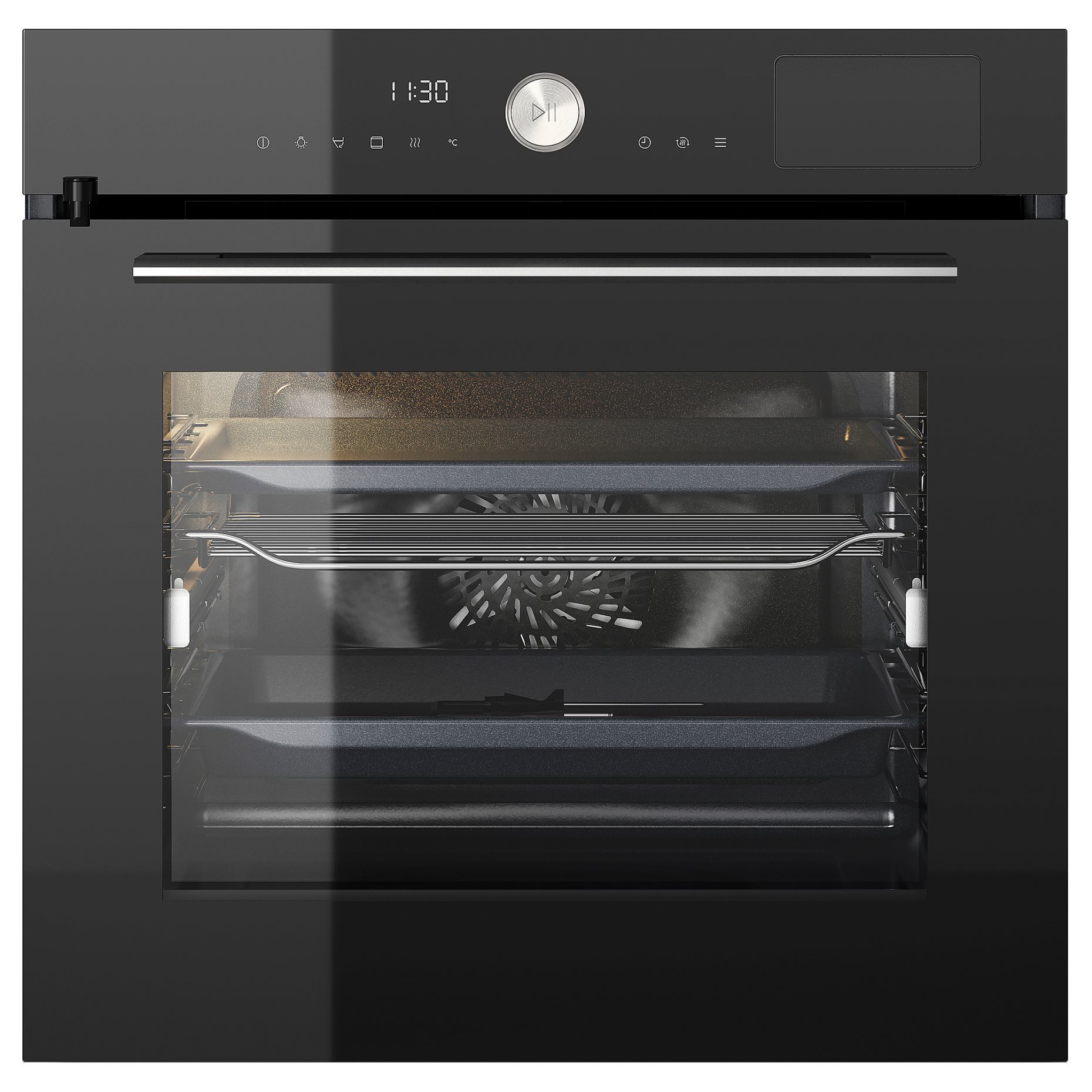 MÅGEBO, forced air oven with combined steam/IKEA 500, 905.570.61