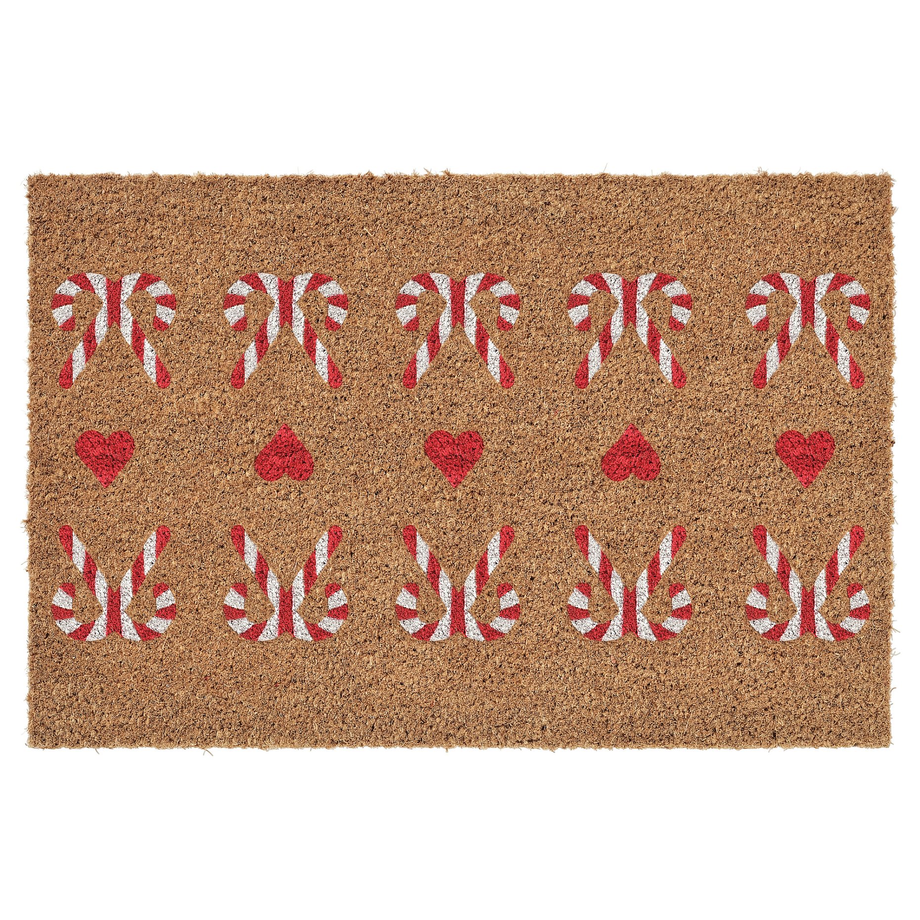 VINTERFINT, door mat/heart pattern, 60x90 cm, 905.815.70