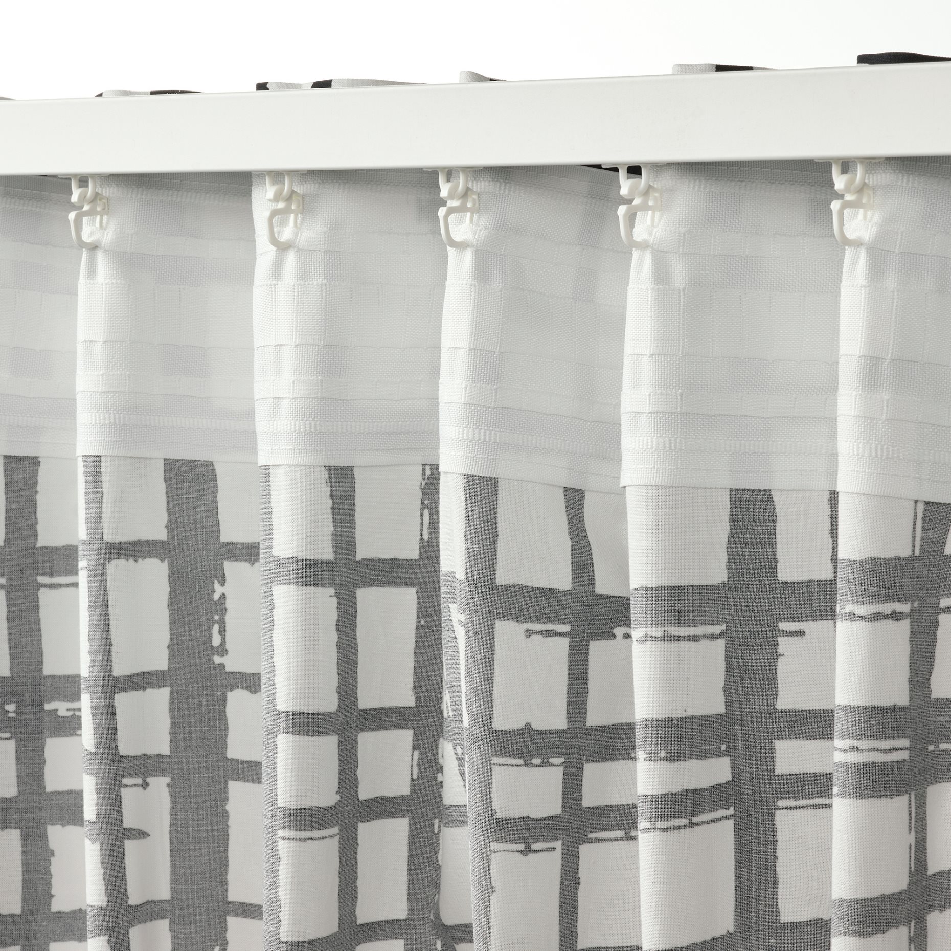 GRONKATTFOT, curtains 1 pair, 145x300 cm, 905.830.98