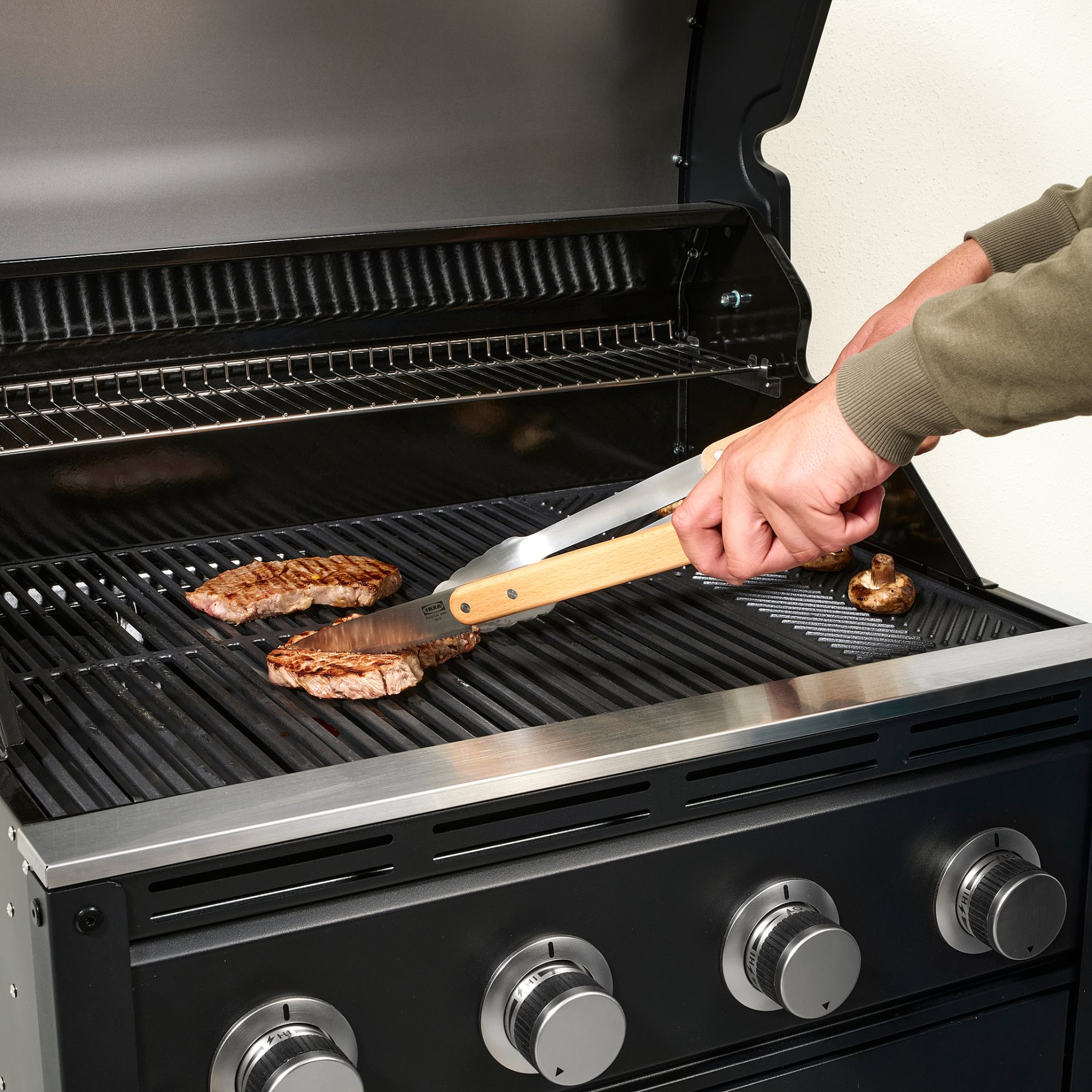 GRILLTIDER, 3-piece barbecue tools set, 905.908.62