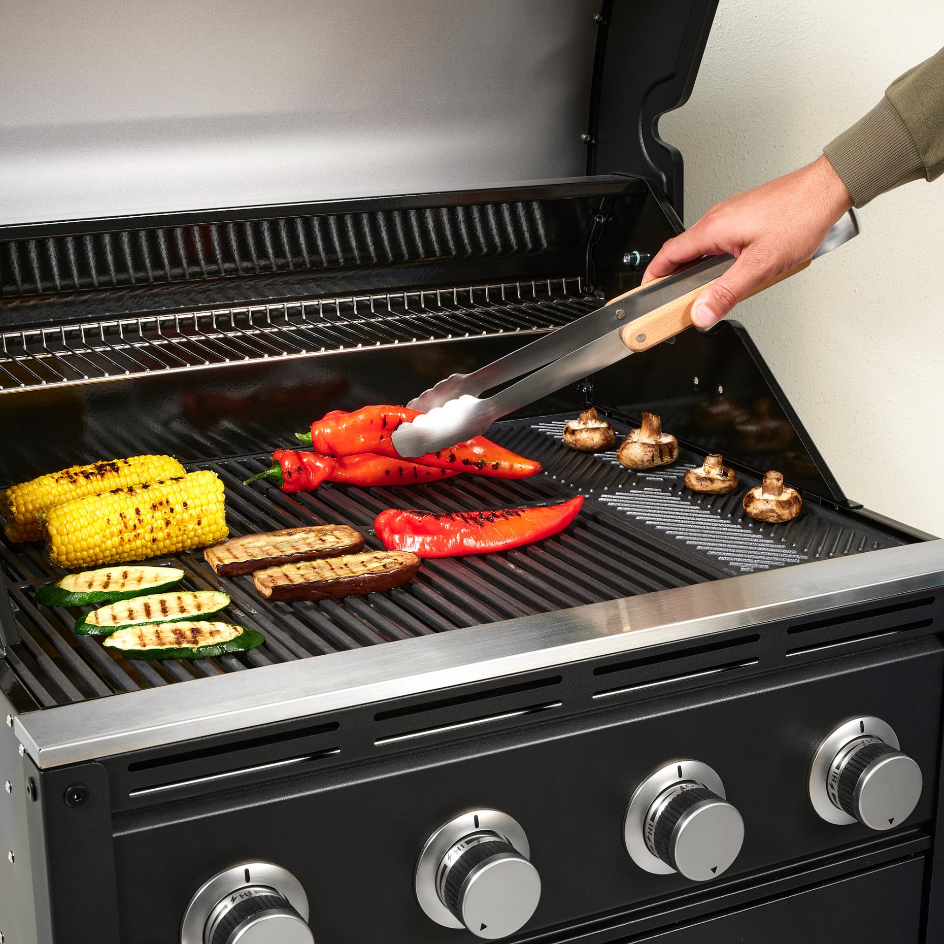 GRILLTIDER, 3-piece barbecue tools set, 905.908.62