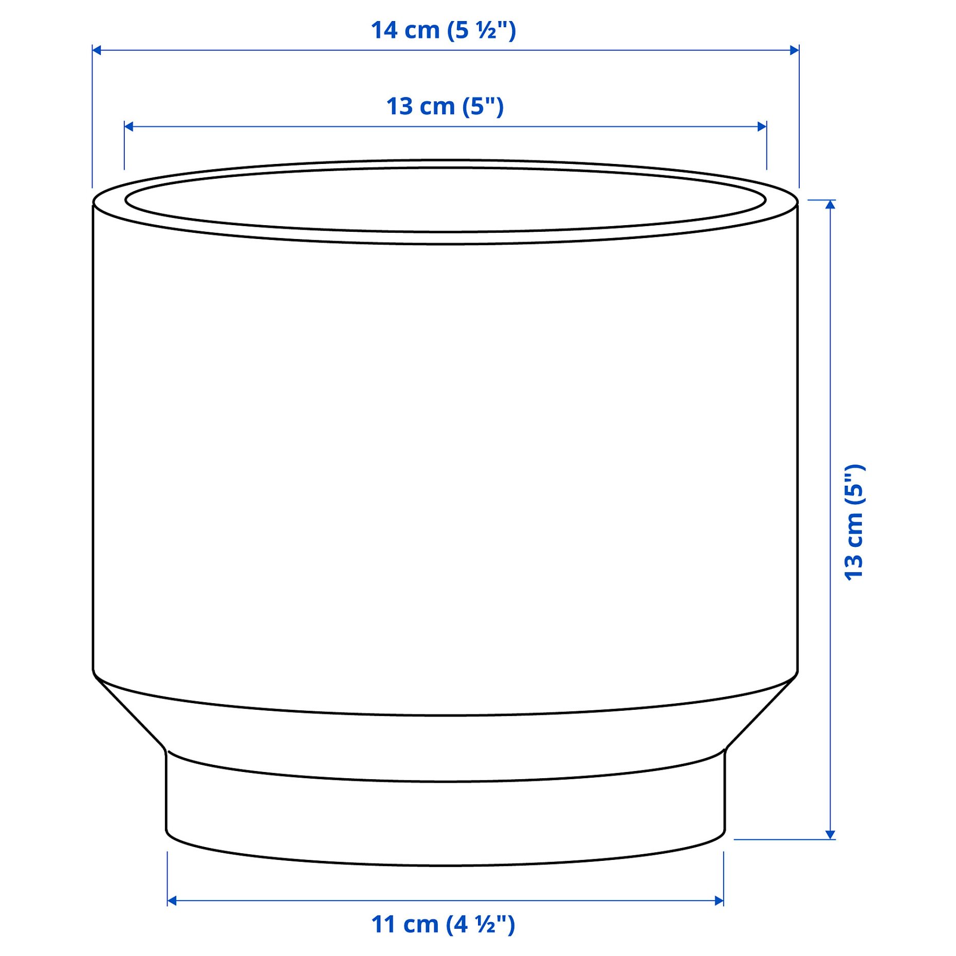 HONUNGSPALM, plant pot in/outdoor, 12 cm, 905.957.89