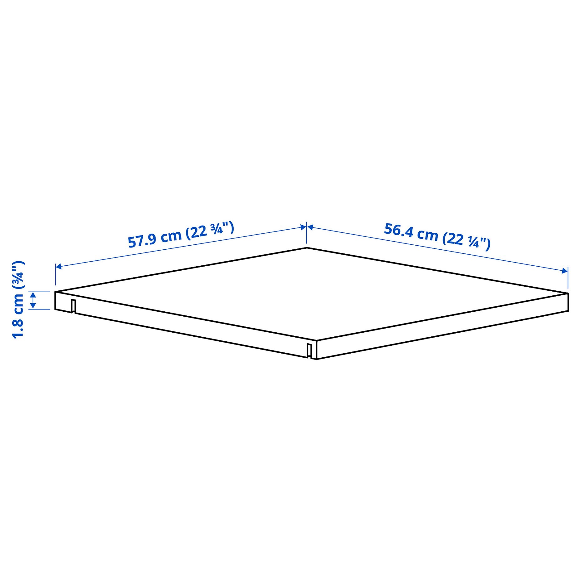 ALTARLIDEN, shelf, 60x62 cm, 905.966.80