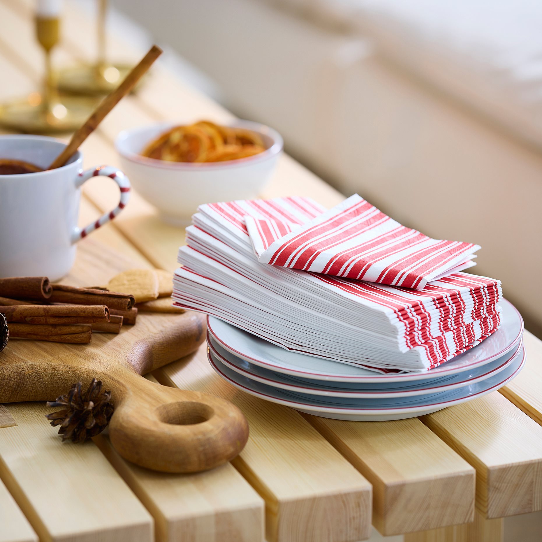 VINTERFINT, paper napkin 38x38 cm/30 pack, 210g, 906.037.89