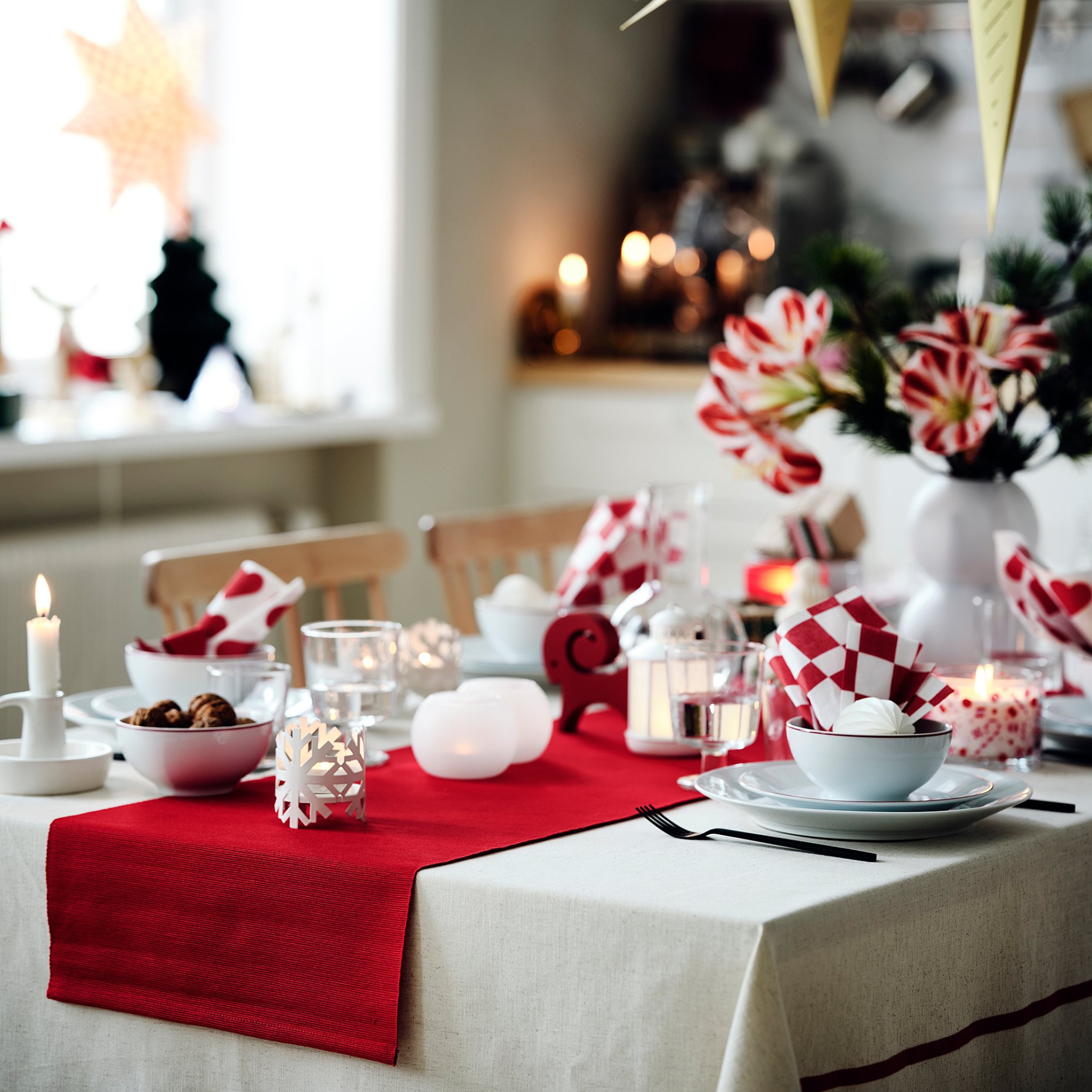 VINTERFINT, table-runner, 35x130 cm, 906.044.06