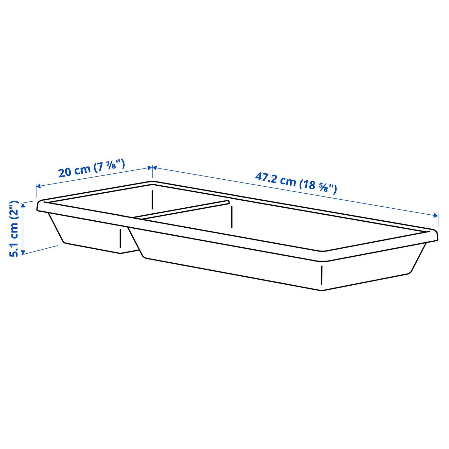 VARIERA, θήκη εργαλείων κουζίνας, 20x47 cm, 906.138.11