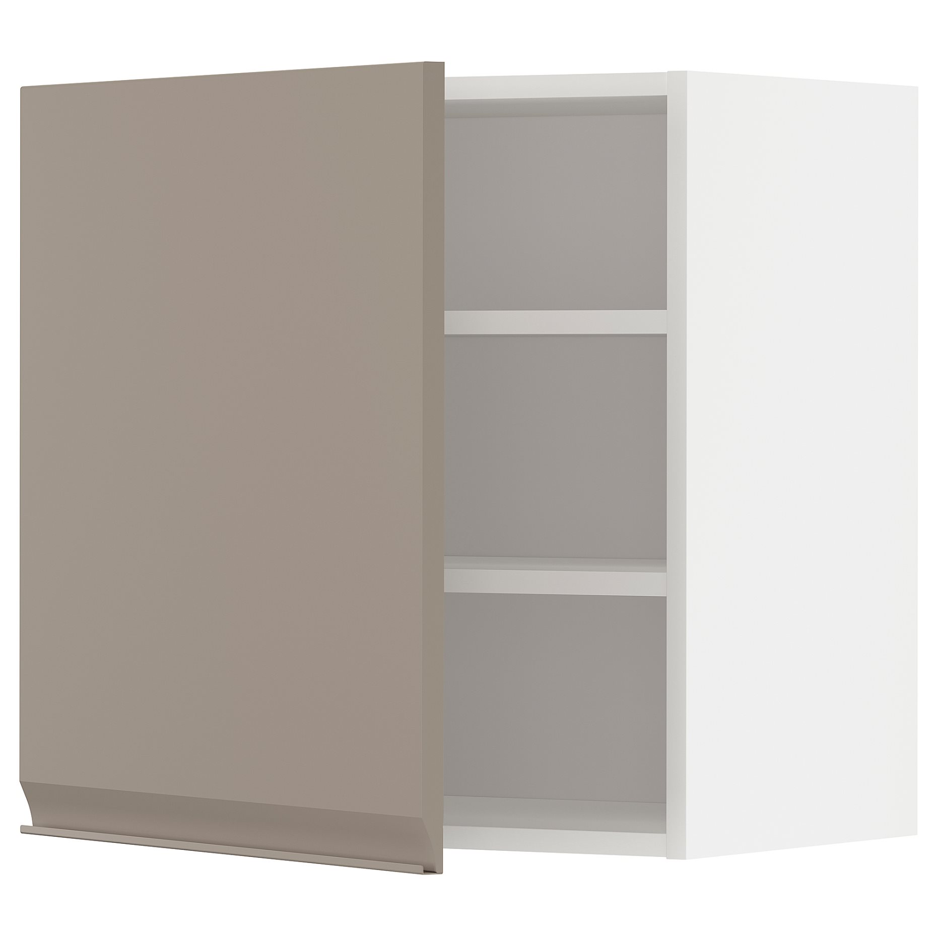 METOD, ντουλάπι τοίχου με ράφια, 60x60 cm, 994.922.68