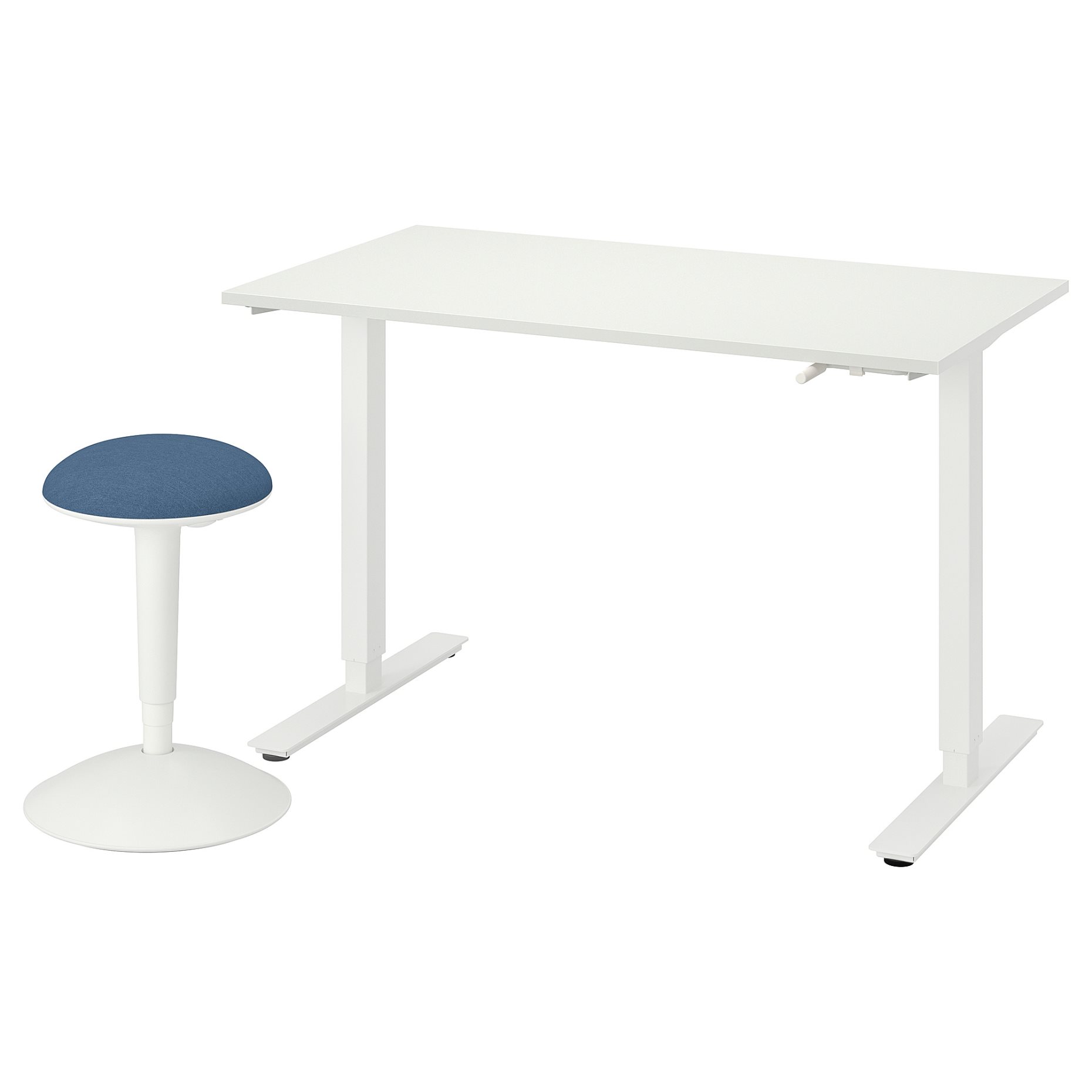 TROTTEN/NILSERIK, desk+sit/stand support, 995.014.23