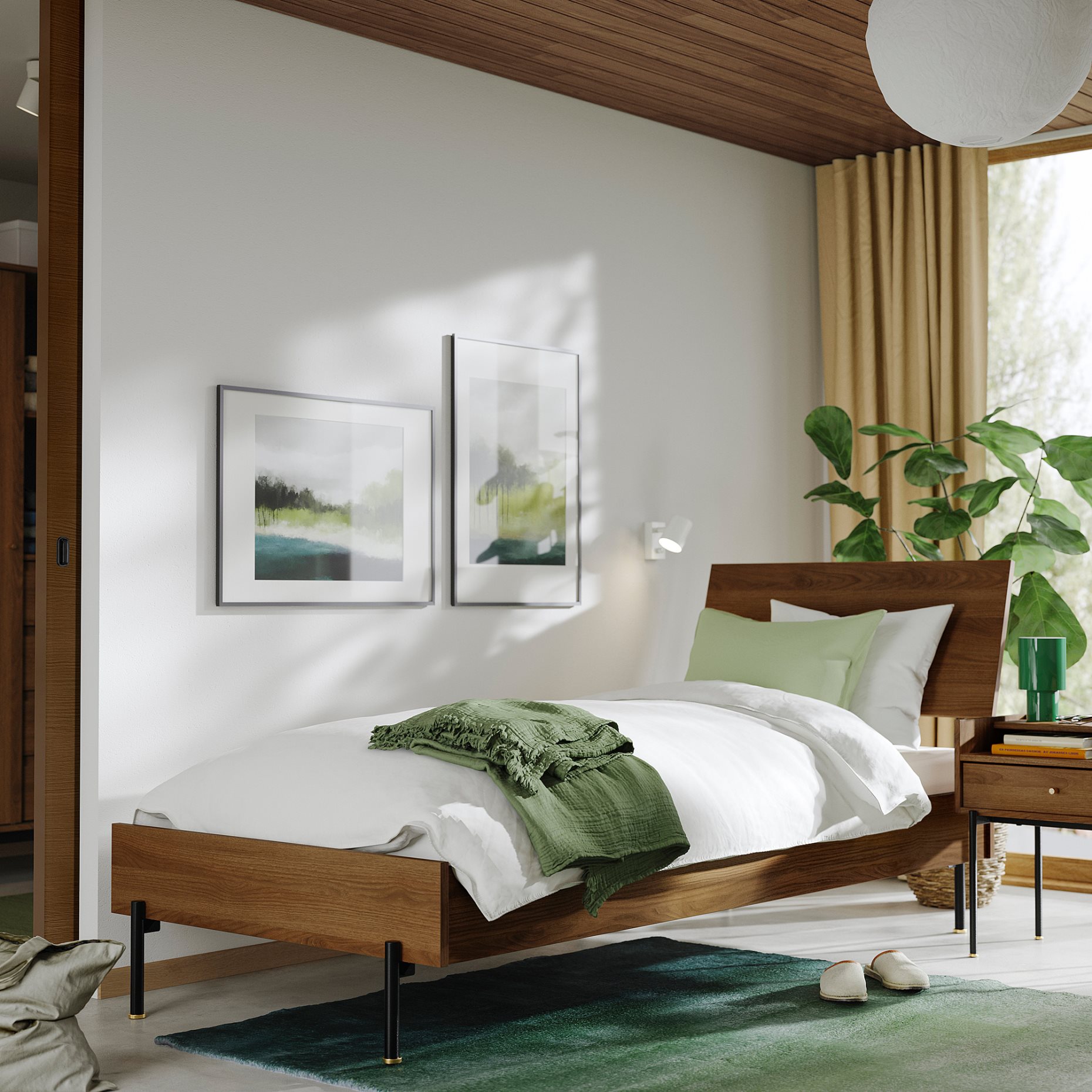 RÅDMANSÖ, bed frame, 90x200 cm, 995.986.13